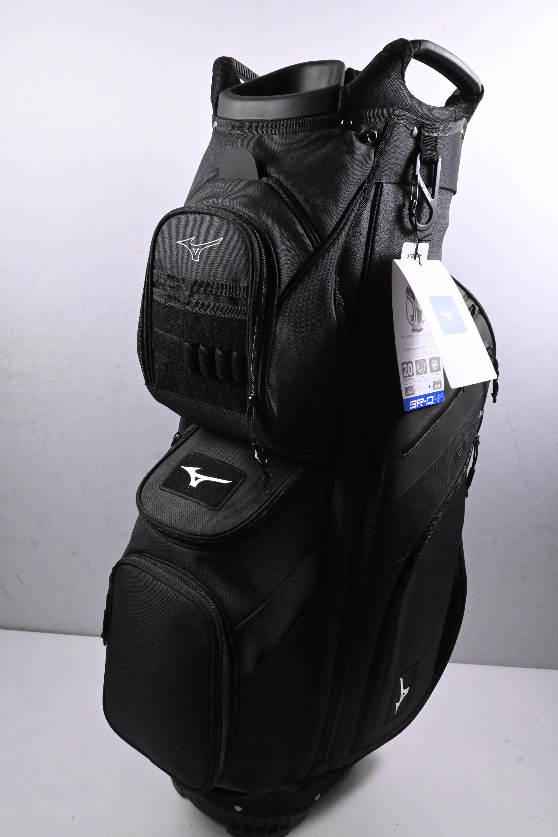 Mizuno BR-D4c Cart Bag / 14-Way Divider / Black