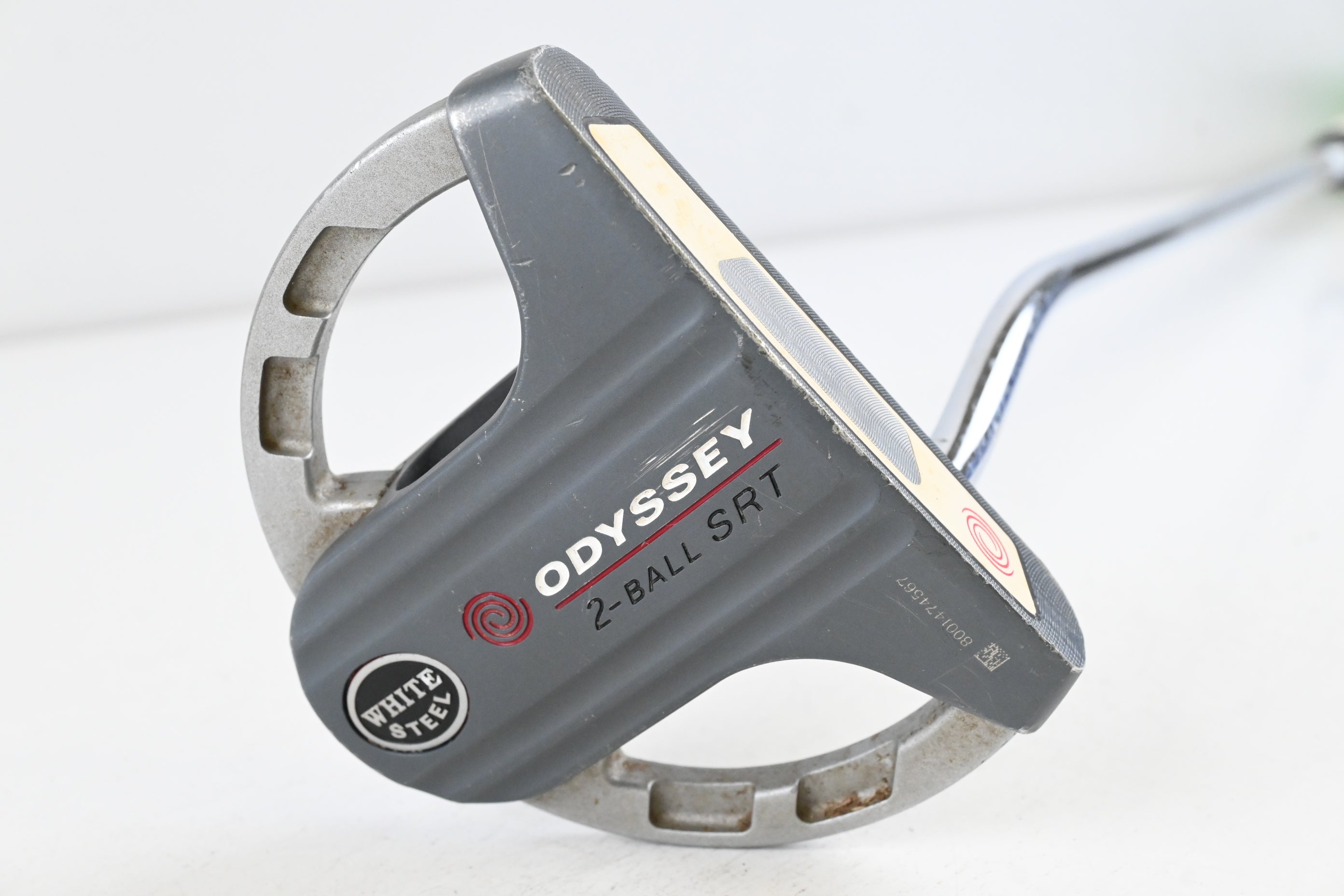 Odyssey White Steel SRT 2-Ball Putter / 34 Inch