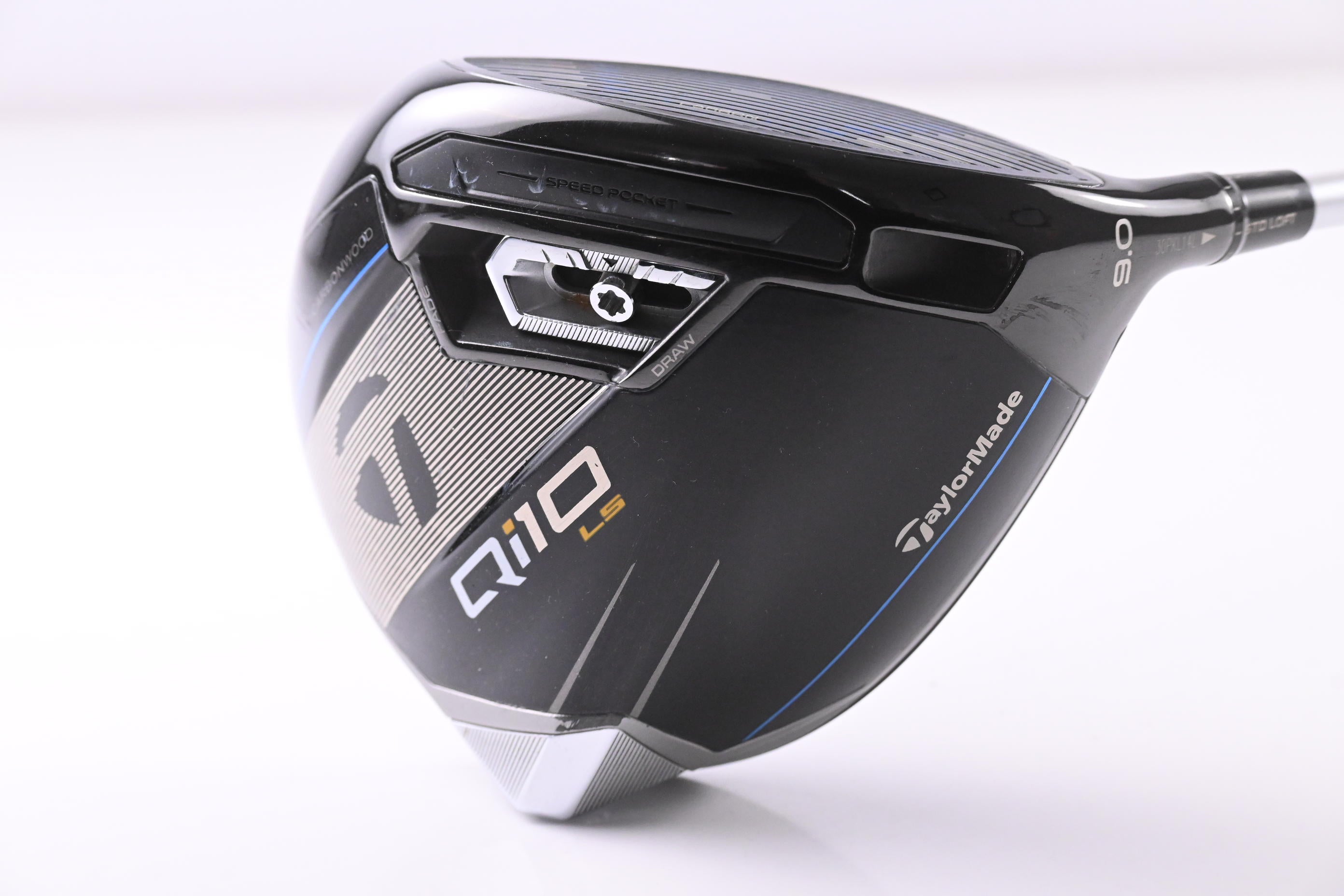 Taylormade Qi10 LS Driver / 9 Degree / Stiff Flex Aldila Rogue Silver 70 Shaft