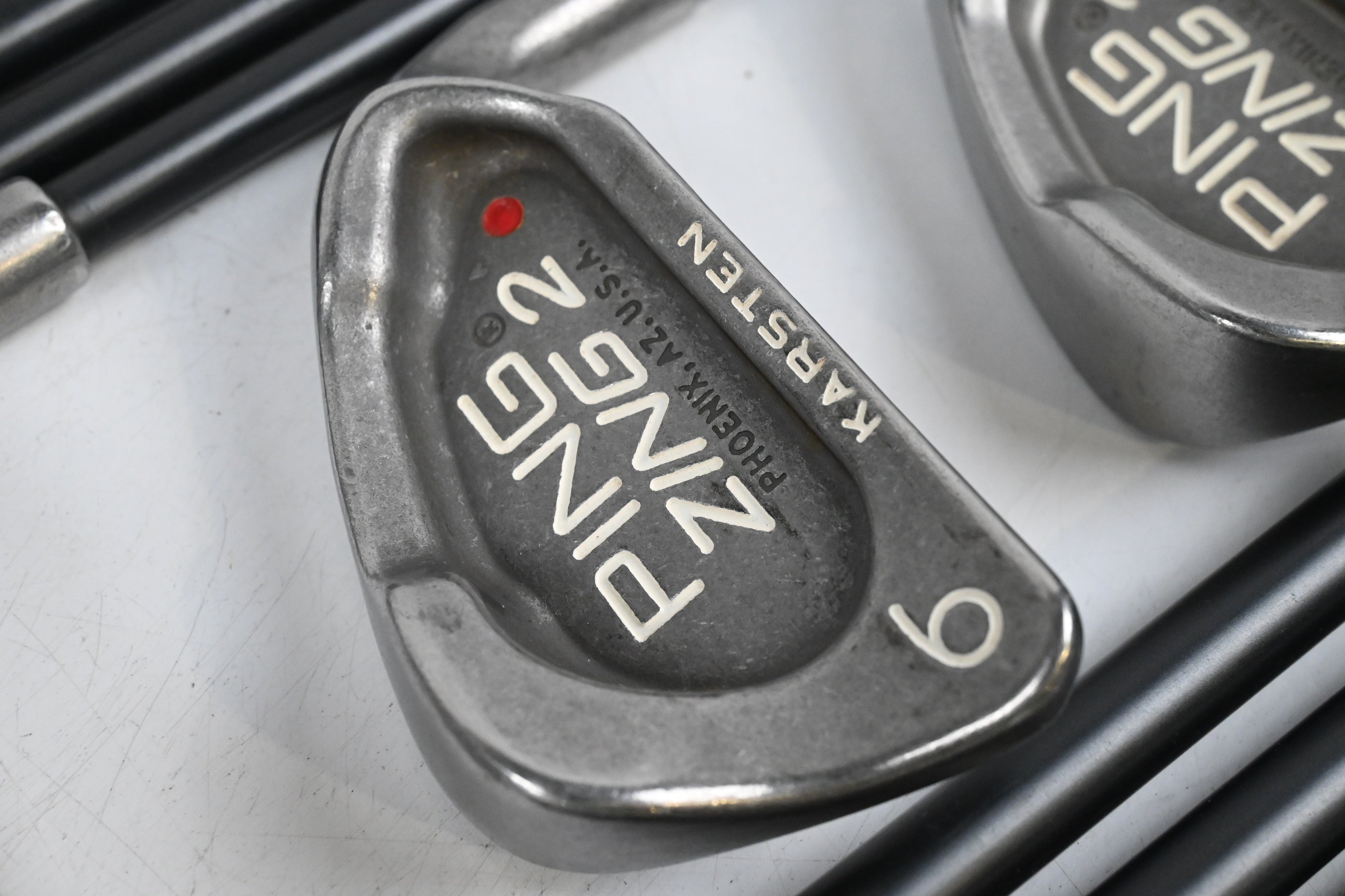 Ladies Ping Zing 2 Irons / 3-PW+SW+LW / Red Dot / Ladies Flex Ping W54 Shafts