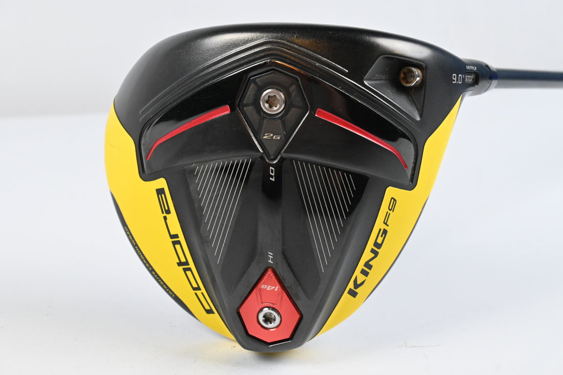 Cobra King F9 Driver / 9 Degree / Stiff Flex HZRDUS Smoke Black 60 Shaft