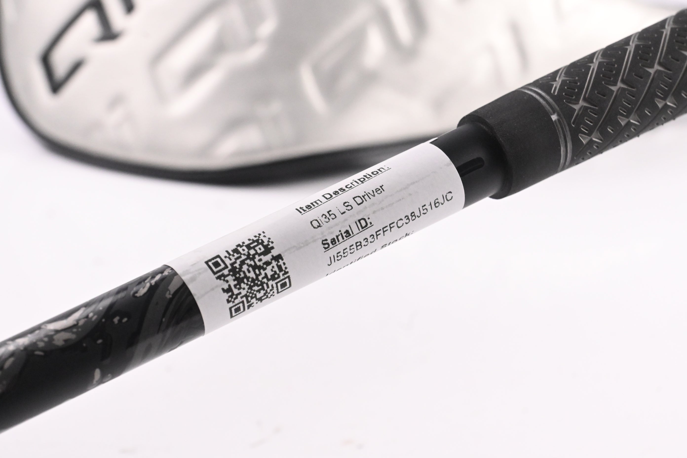 Taylormade Qi35 LS Driver / 9 Degree / Stiff Flex Kai'li Dark Waves White 60