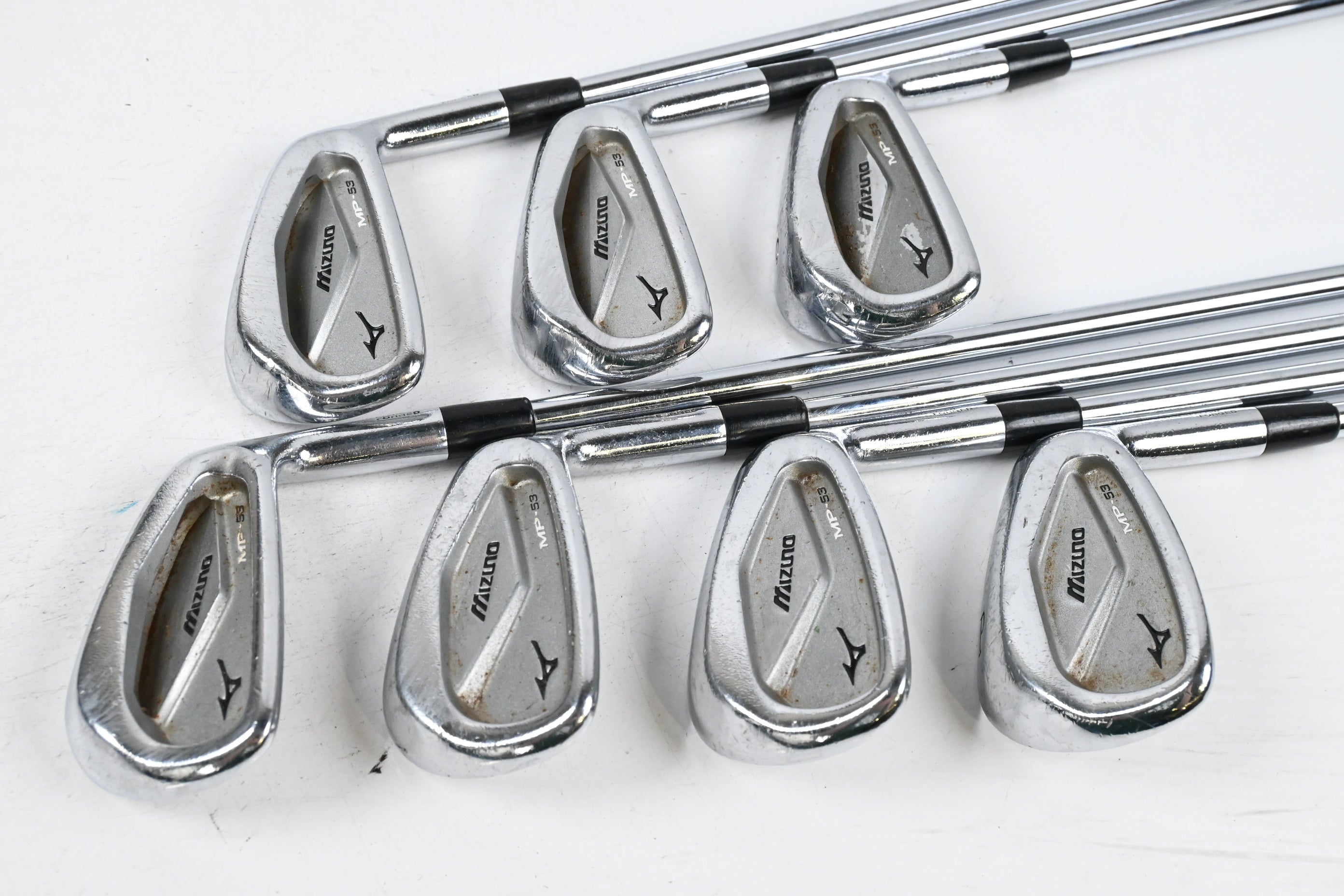 Mizuno MP-53 Irons / 4-PW / Regular Flex Dynamic Gold R300 Shafts