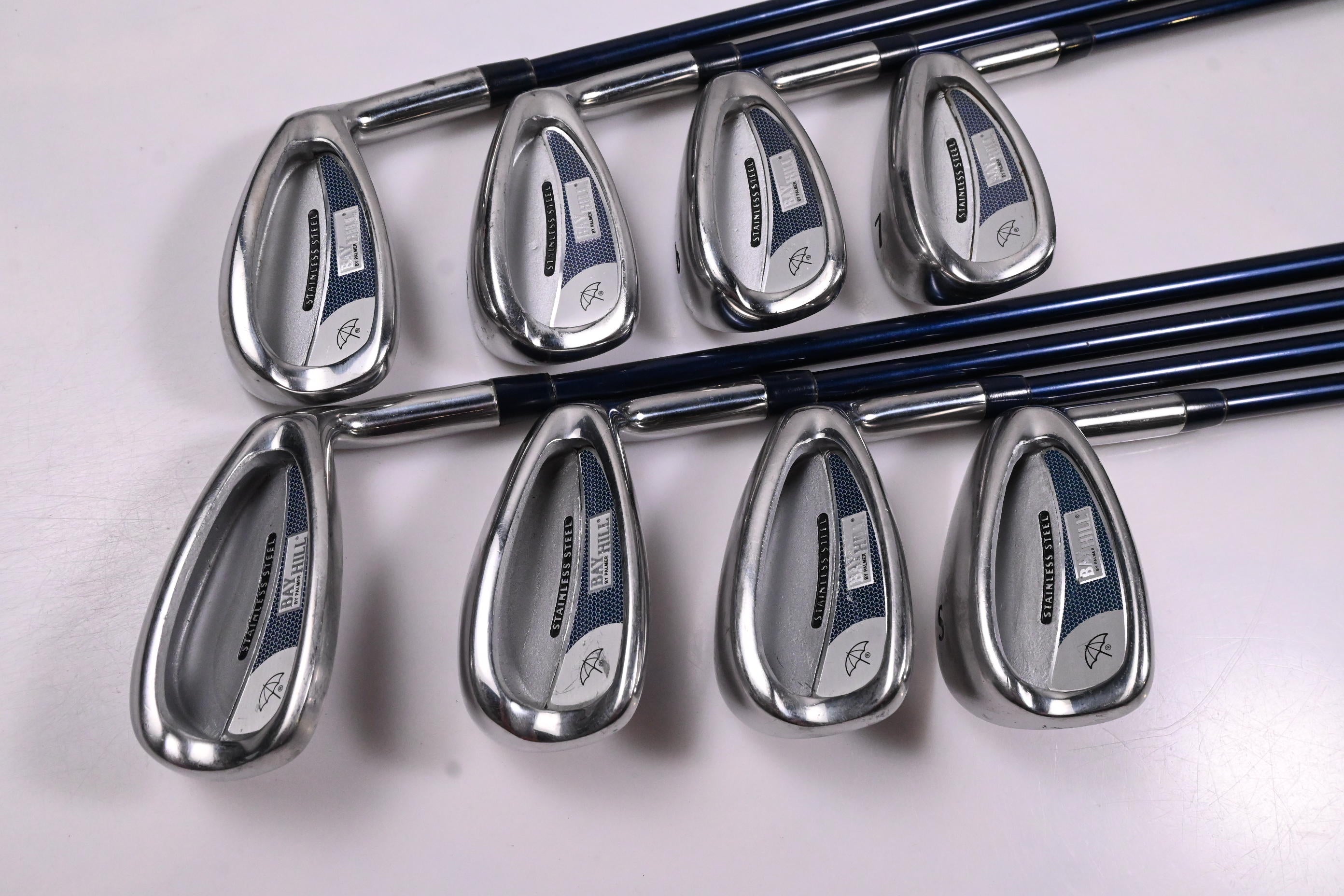 Ladies Palmer Bay Hill Irons / 3-PW+SW / Ladies Flex Bay Hill 65 Shafts
