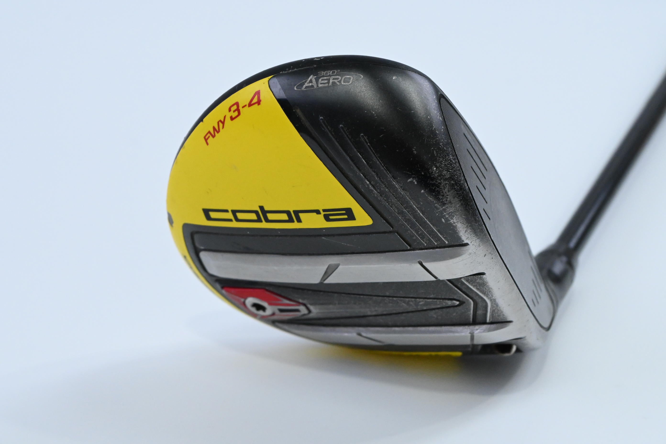 Cobra King F9 #3-4 Wood / 14.5 Degree / Stiff Flex Fujikura Atmos Blue 7 Shaft