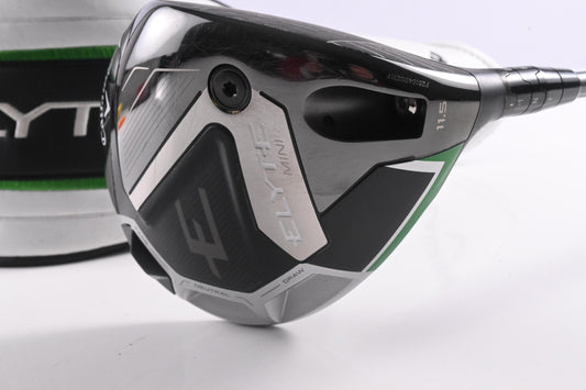 Callaway Elyte Mini Driver / 11.5 Degree / Stiff Flex Denali Charcoal 60 Shaft