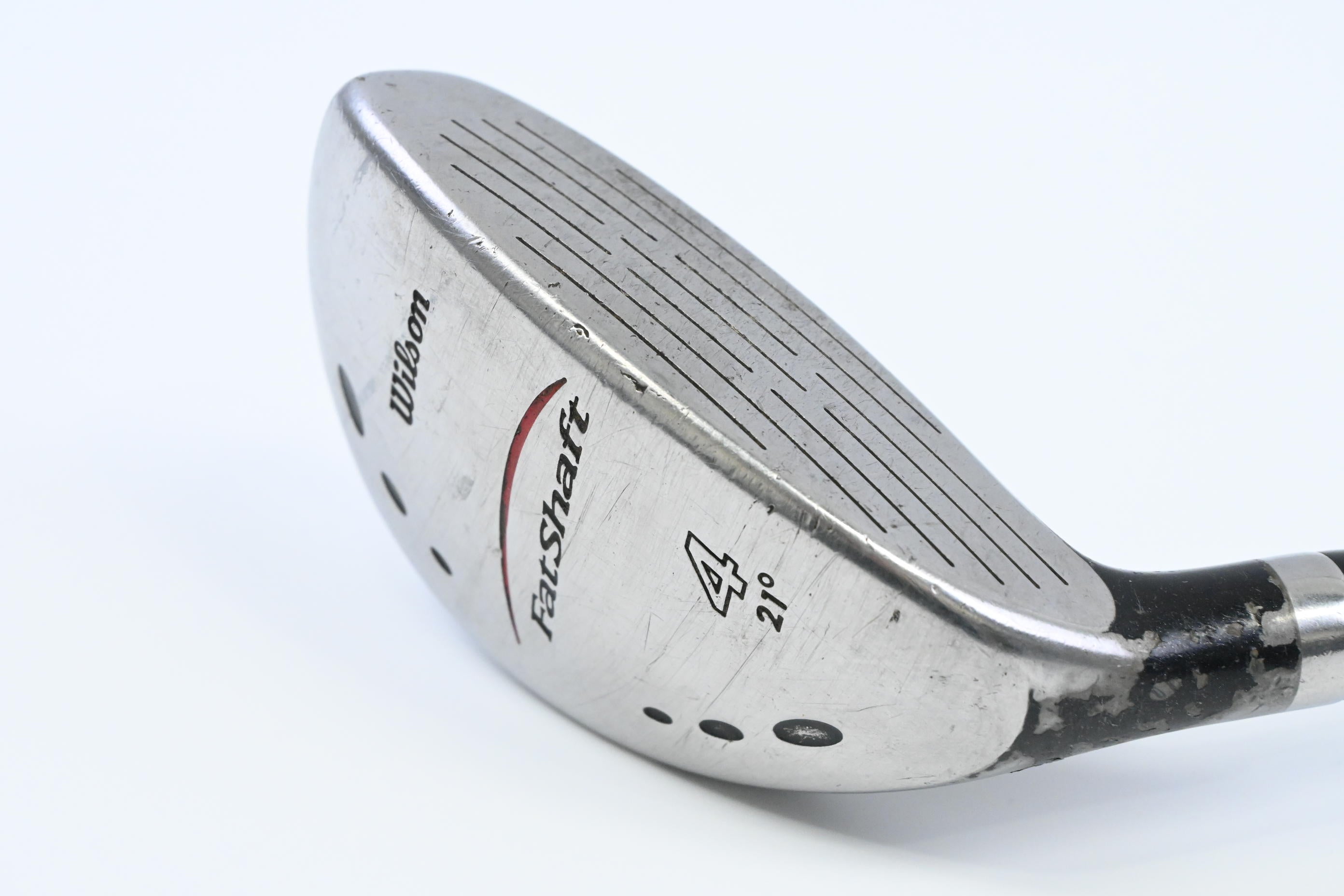 Wilson Fat Shaft #4 Hybrid / 21 Degree / Regular Flex UST Fat Shaft 440 Shaft