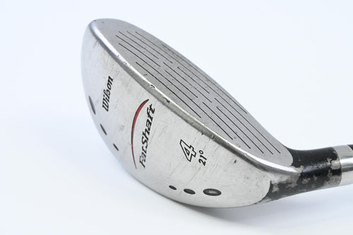 Wilson Fat Shaft #4 Hybrid / 21 Degree / Regular Flex UST Fat Shaft 440 Shaft