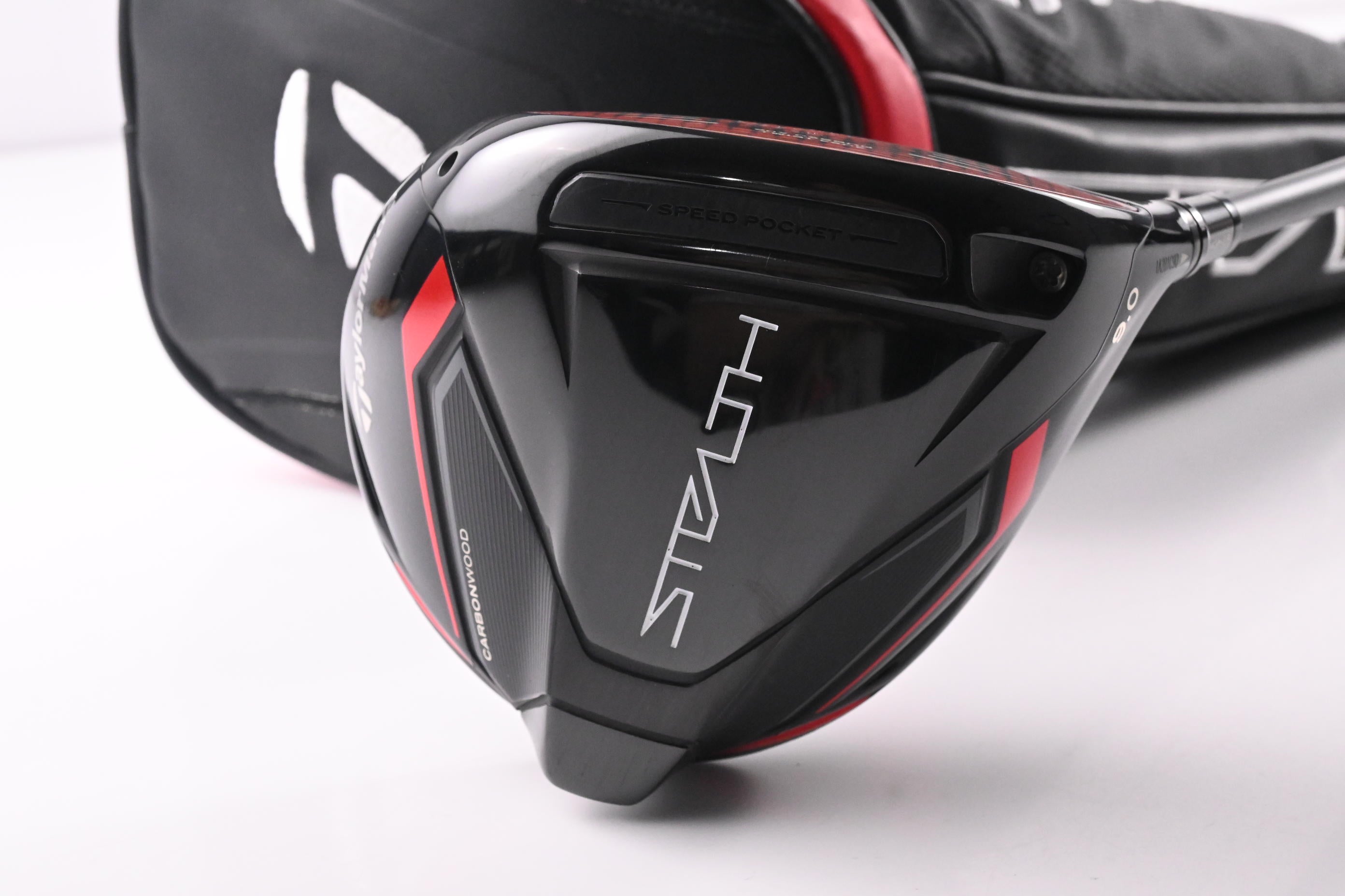 Taylormade Stealth Driver / 9 degree / Stiff Flex Hzrdus Smoke Green 70 Shaft