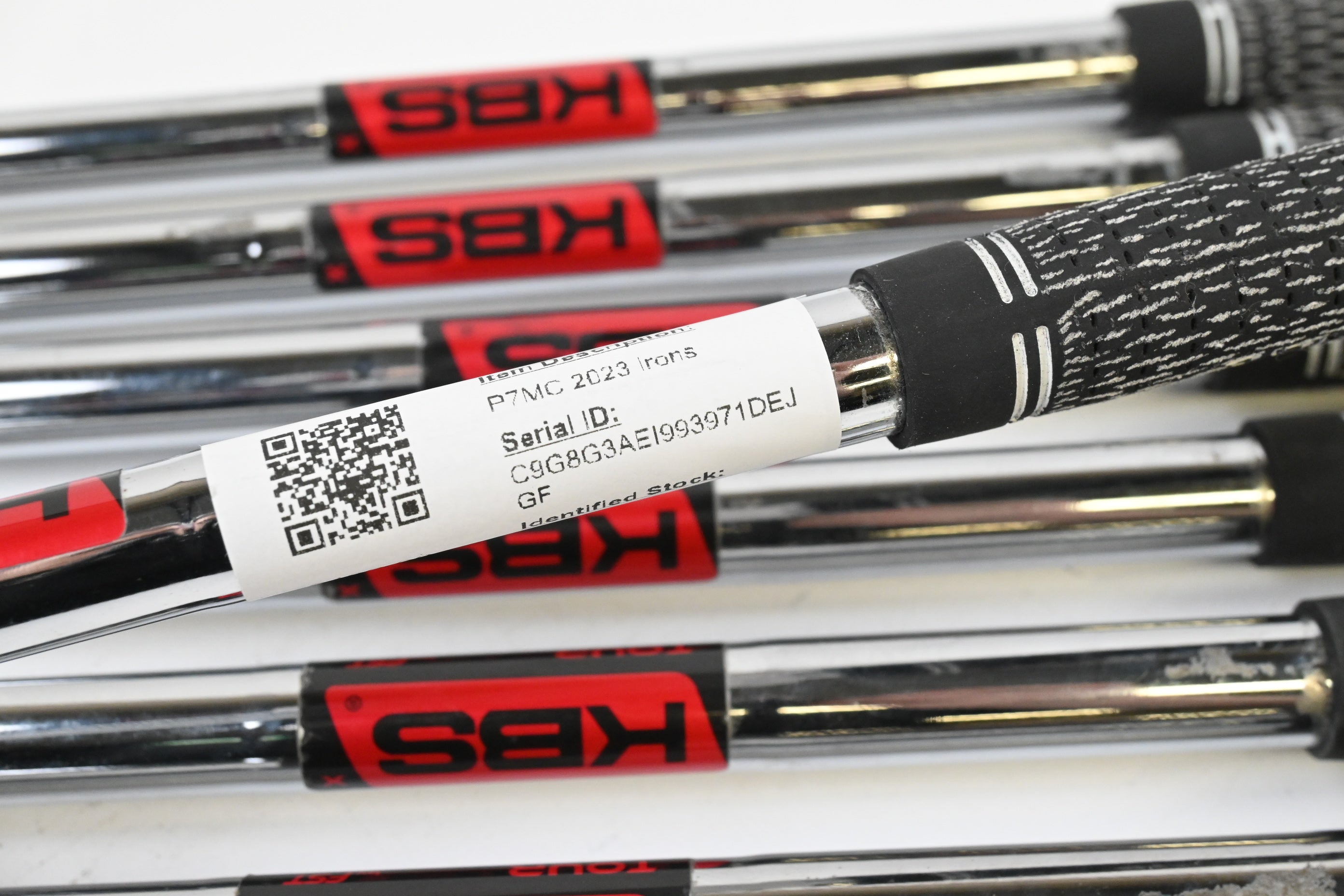 Taylormade P7MC 2023 Irons / 4-PW / X-Flex KBS Tour Shafts