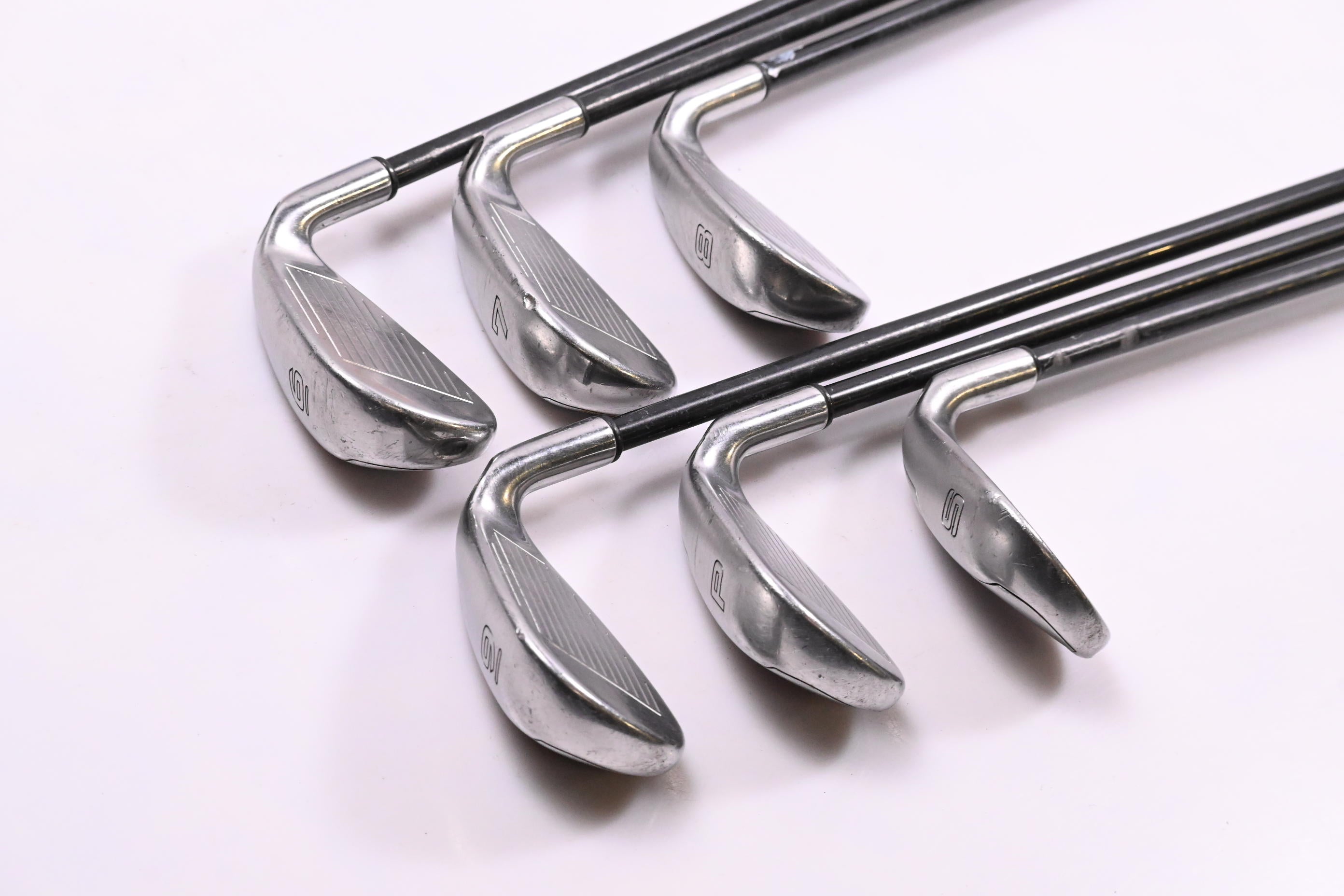 Left Hand Callaway Diablo Edge Irons / 6-PW+SW / Regular Flex Callaway 75