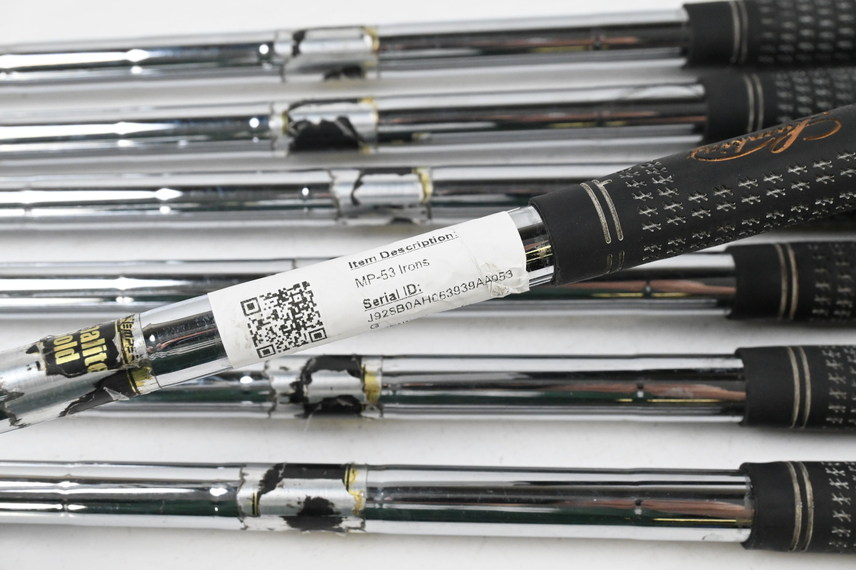 Mizuno MP-53 Irons / 4-PW / Regular Flex Dynamic Gold R300 Shafts