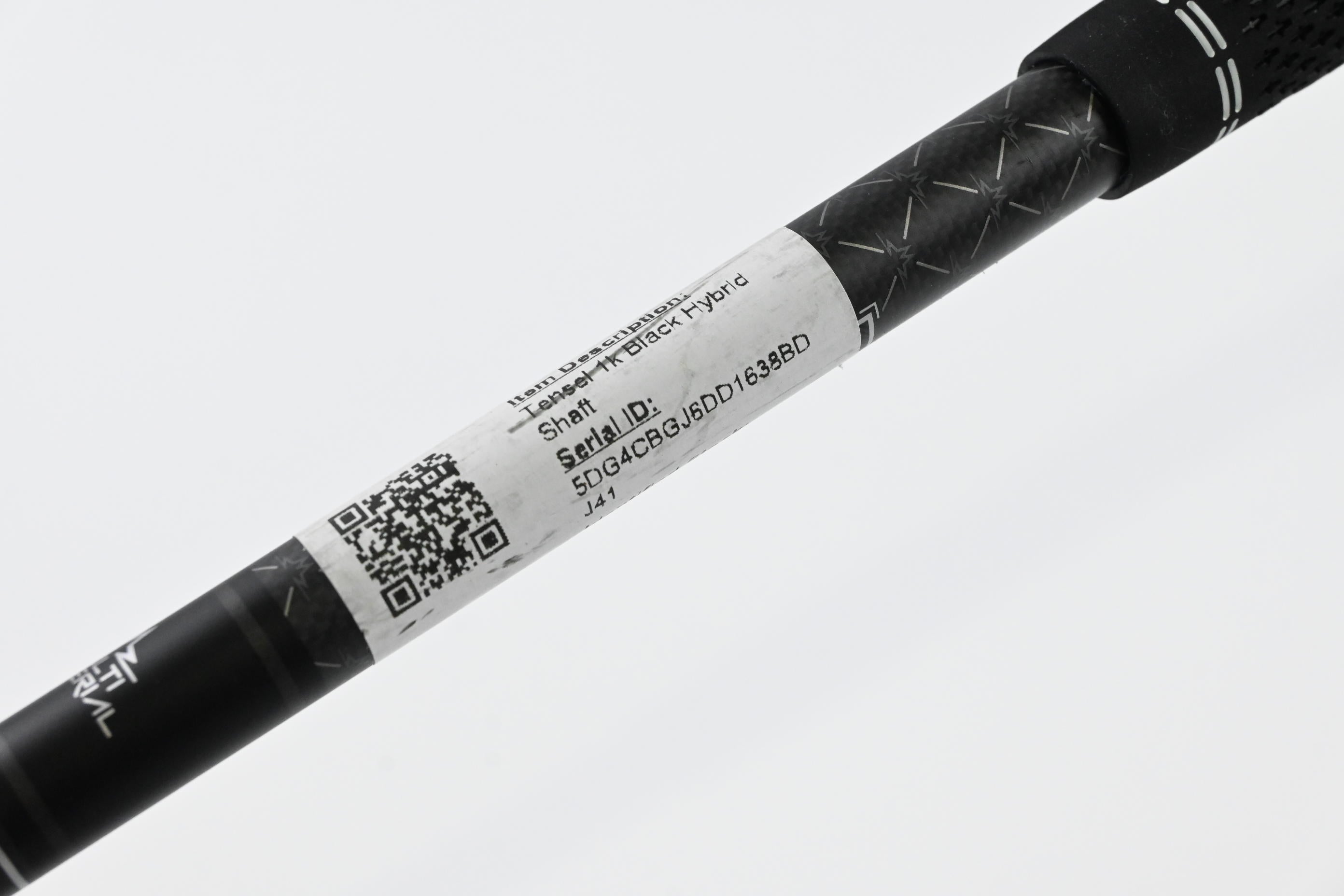 Mitsubishi Chemical Tensei 1k Black 85 #7 Hybrid Shaft / Stiff Flex / .370 Tip