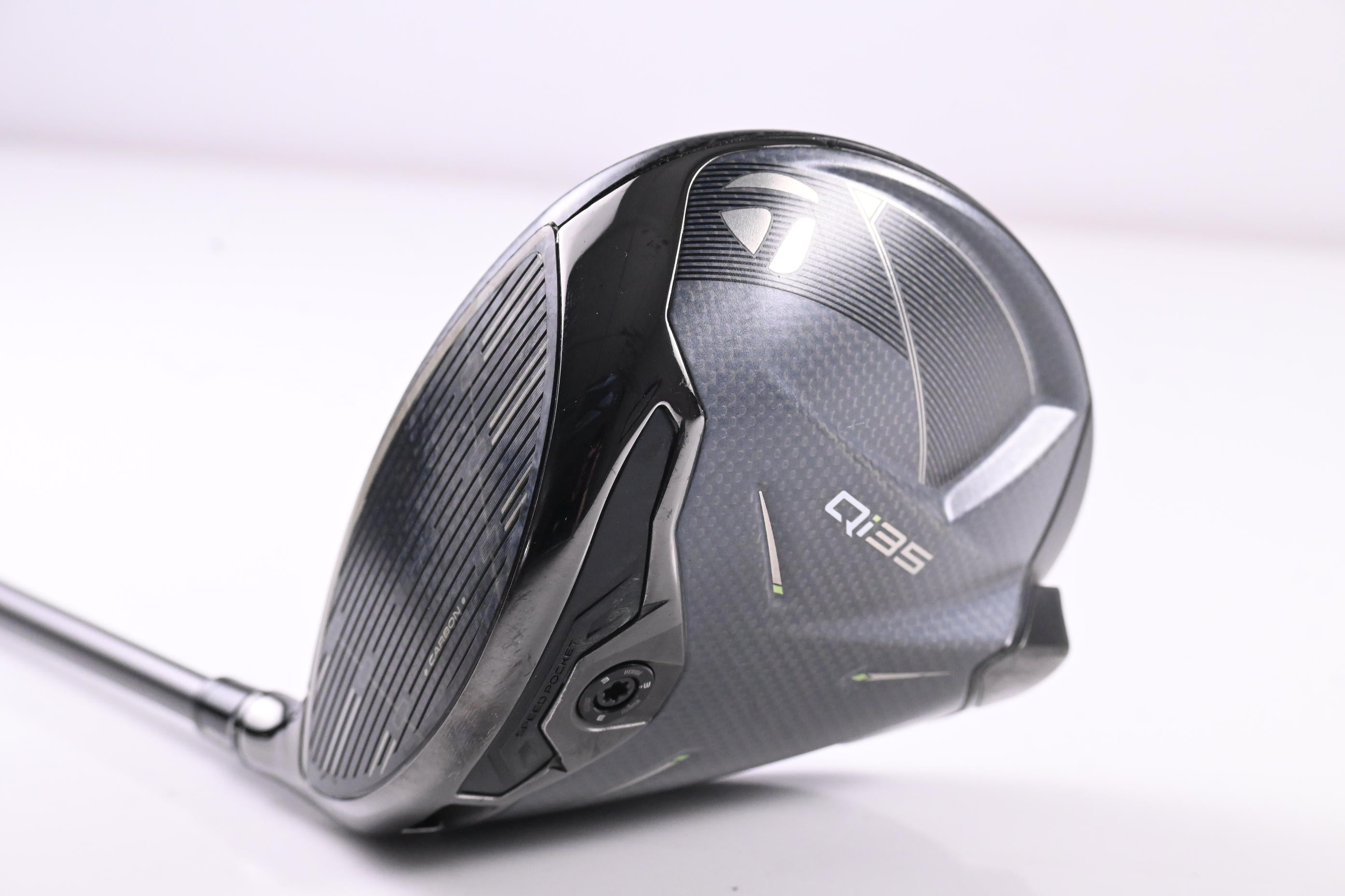 Left Hand Taylormade Qi35 Driver / 10.5 Degree / X-Flex EvenFlow Riptide 60