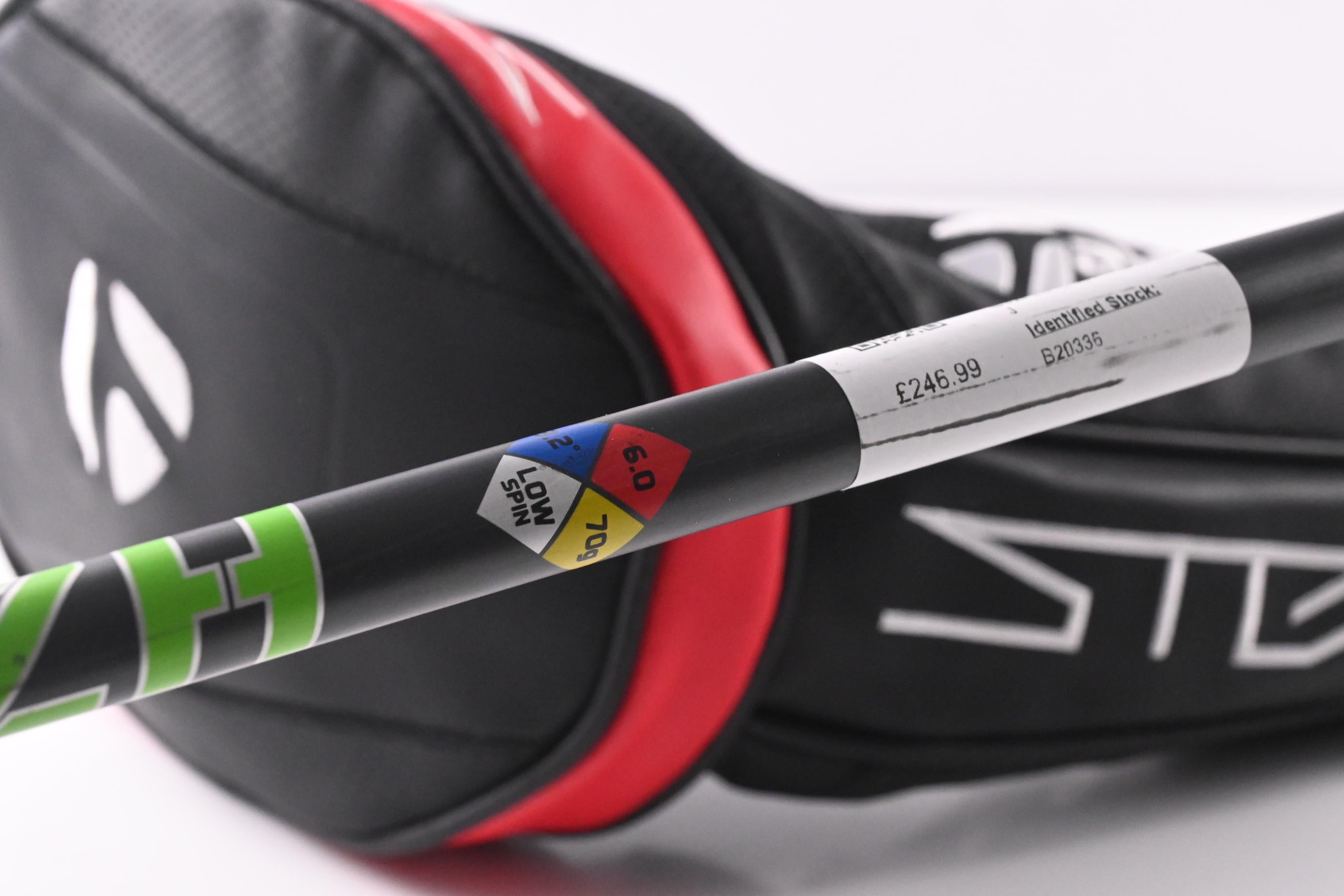 Taylormade Stealth Driver / 9 degree / Stiff Flex Hzrdus Smoke Green 70 Shaft