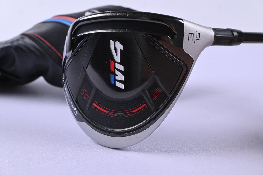 Taylormade M4 #3 Wood / 15 Degree / Regular Flex Fujikura Atmos Red 5 Shaft