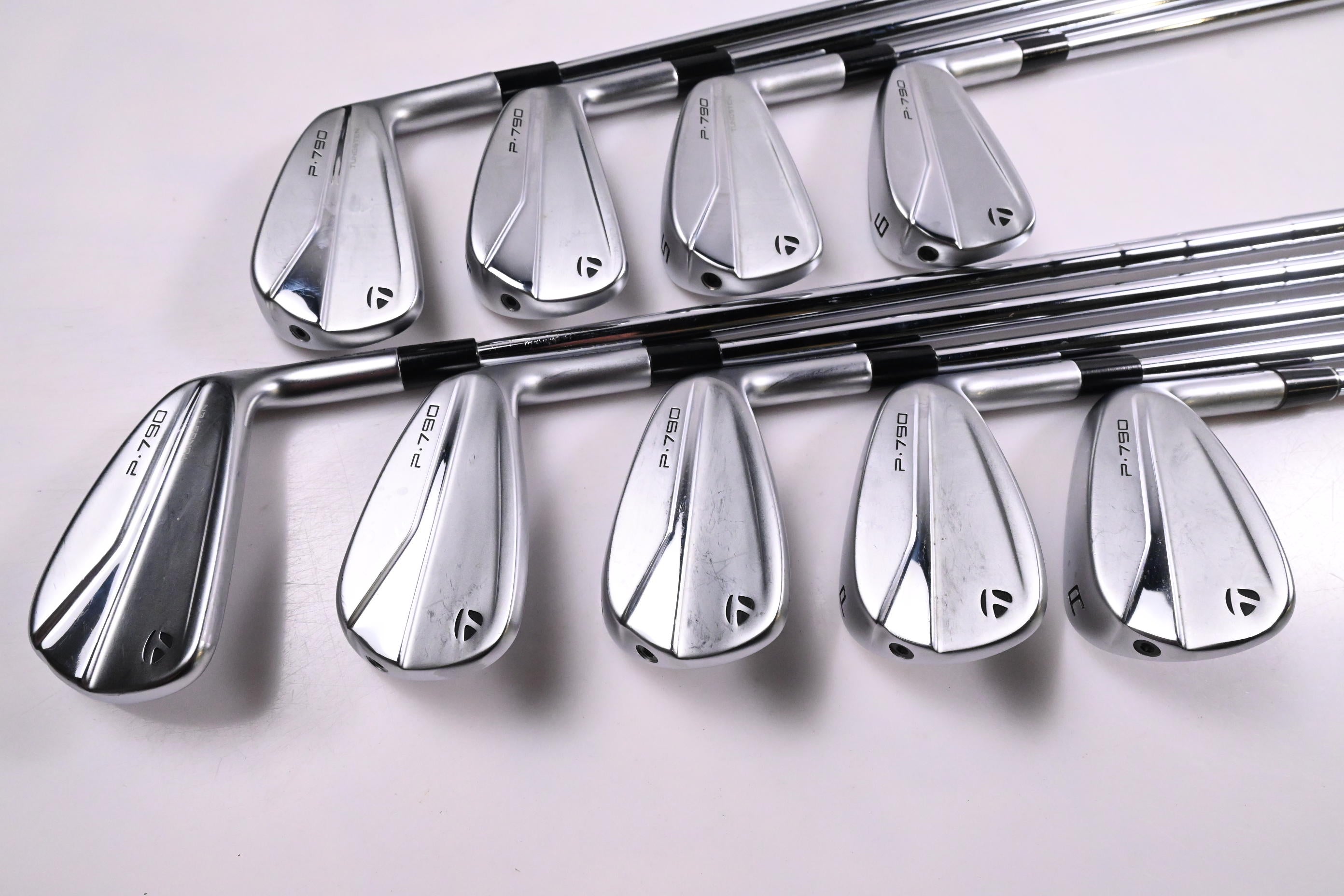 Taylormade P790 2021 Irons / 3-PW+GW / Stiff Flex Dynamic Gold 105 S300 Shafts