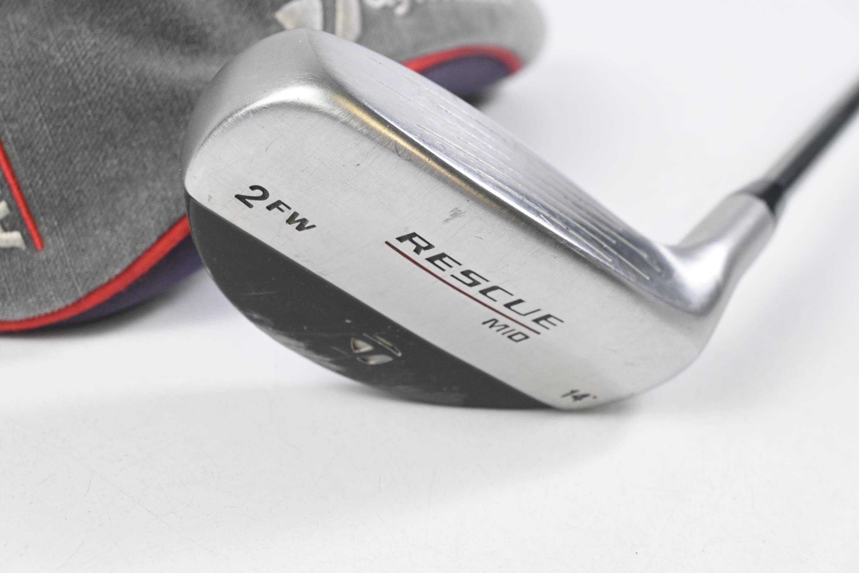 Taylormade Rescue Mid #2 Hybrid / 14 Degree / Stiff Flex Vista Pro 90 Shaft
