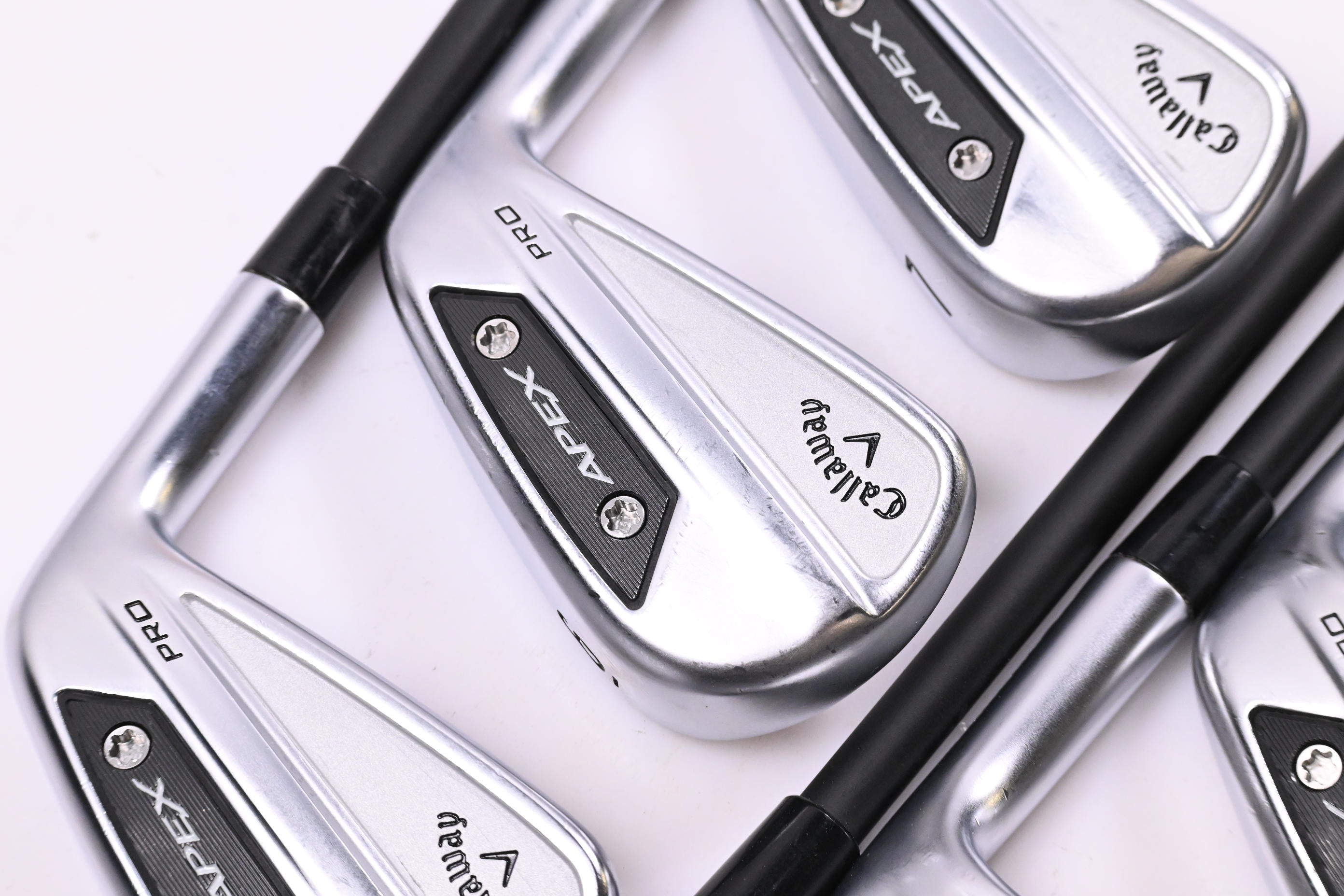 Callaway Apex Pro 24 Irons / 5-PW+GW / Stiff Flex Aldila NV White 85 Shafts