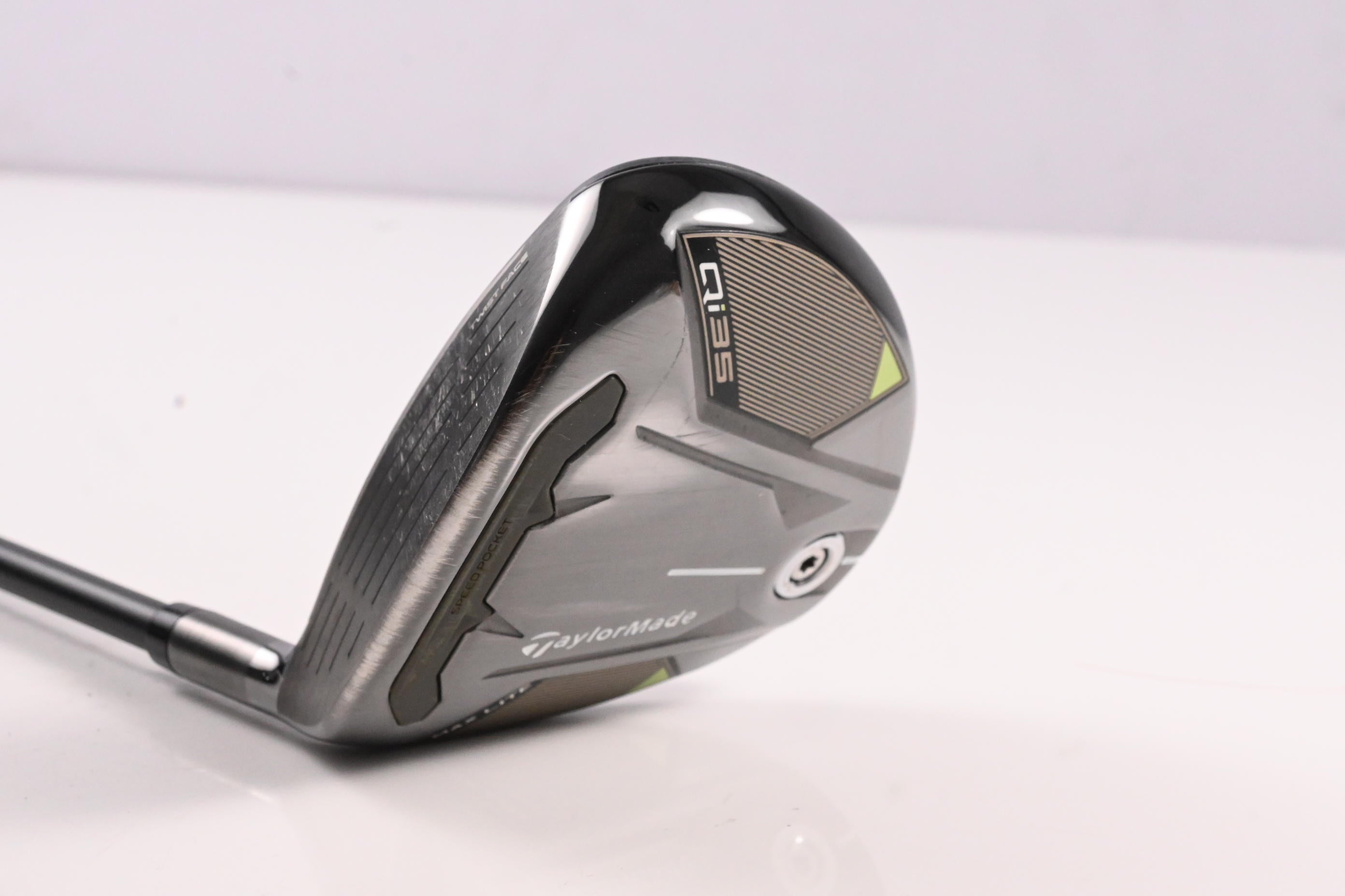 Left Hand Taylormade Qi35 Max Lite #7 Wood / 21 Degree / Regular Flex Ventus 5