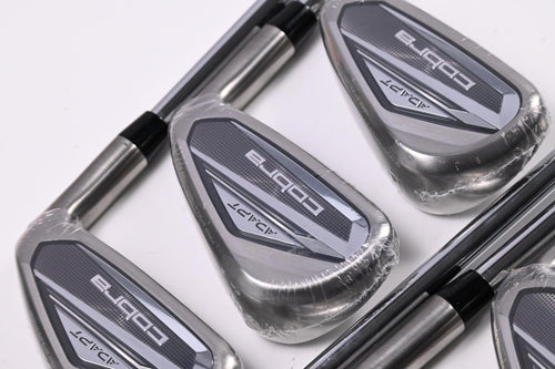 Cobra DS-Adapt Irons / 4-PW / Stiff Flex KBS Tour Lite Shafts