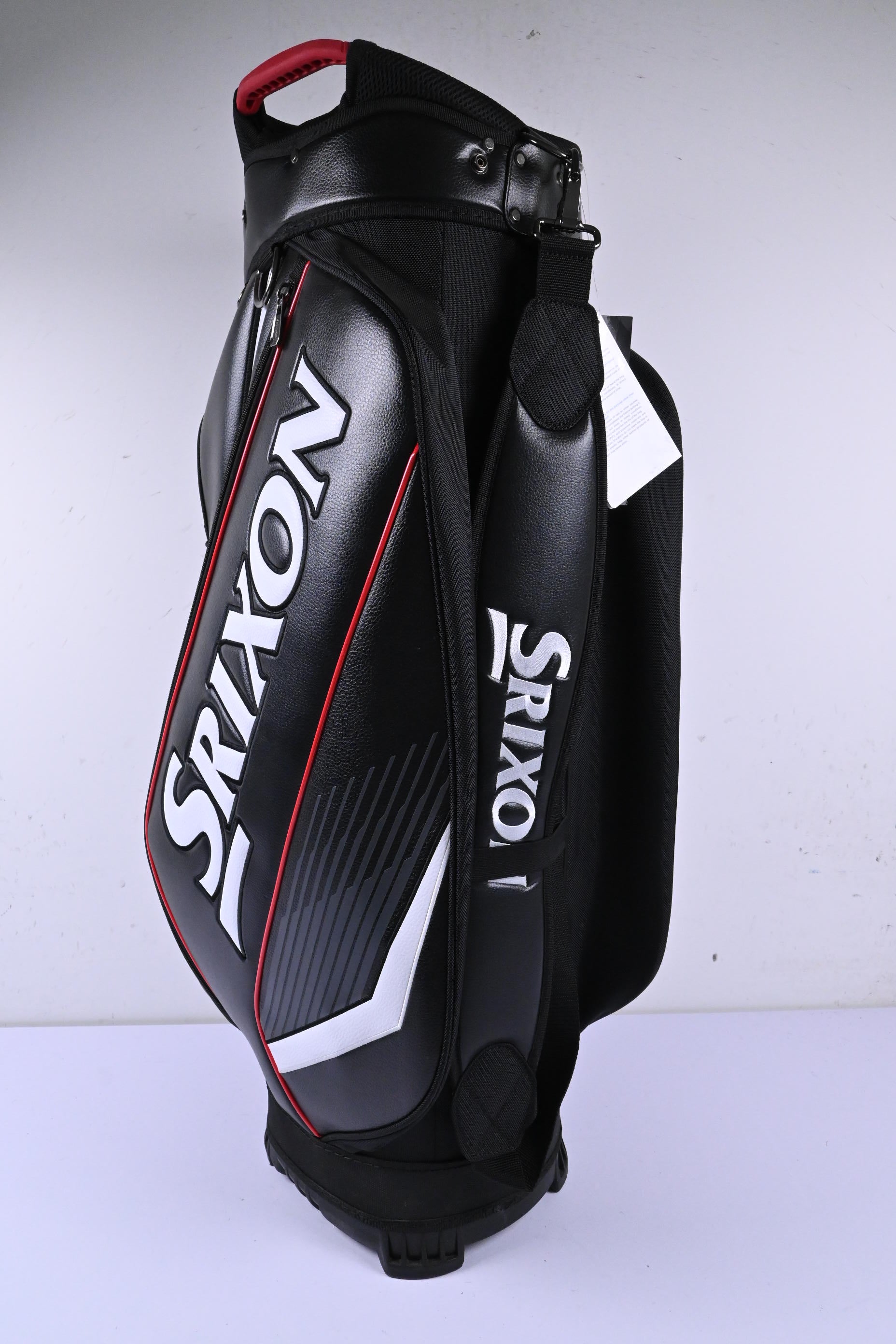 Srixon Cart Bag / 14-Way Divider / Black, White & Red
