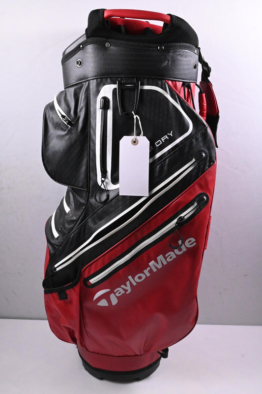 Taylormade Storm Dry Cart Bag / 14-Way Divider / Black, Red