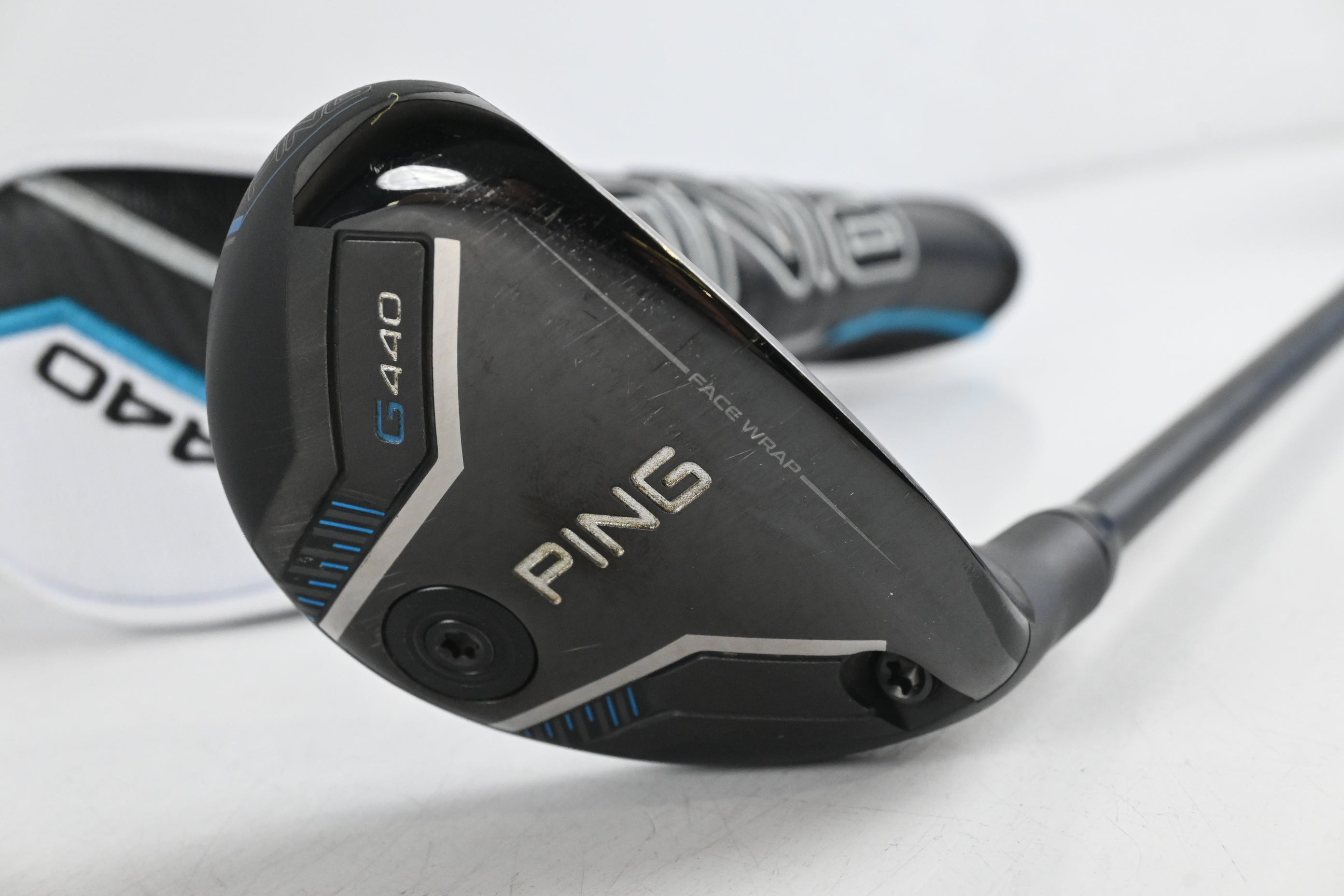 Ping G440 #7 Hybrid / 34 Degree / Regular Flex Ping Alta CB Blue 70 Shaft