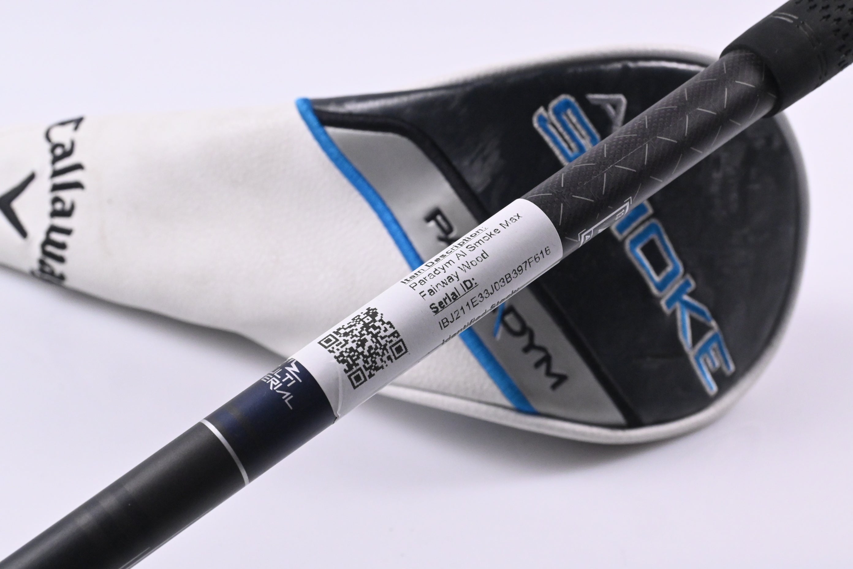 Callaway Paradym Ai Smoke Max #3 Wood / 15 Degree / Stiff Flex Tensei AV Blue 65