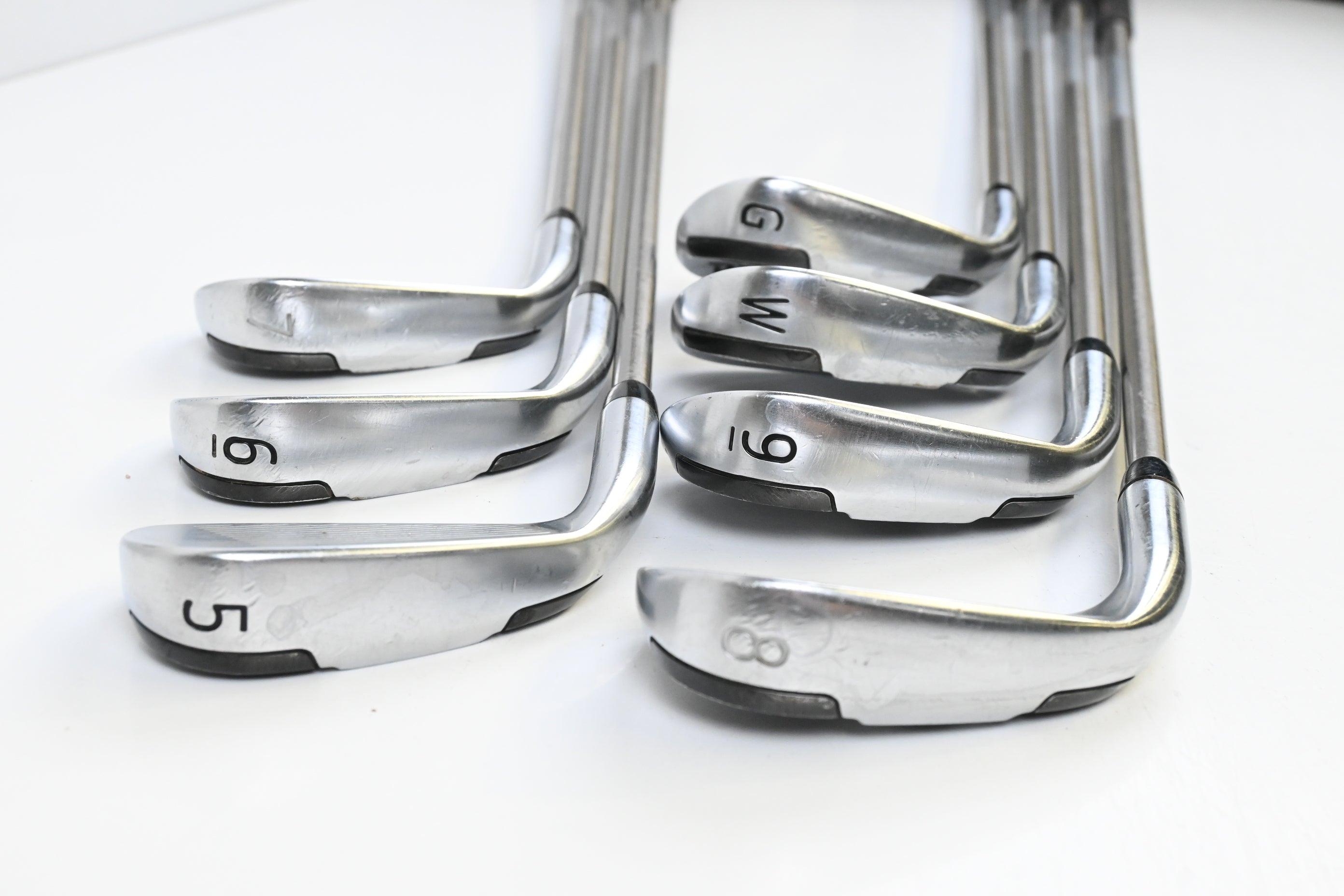 PXG 0311 XP Gen5 Irons / 5-PW-GW / Regular Flex Aerotech Steelfiber i80 Shafts