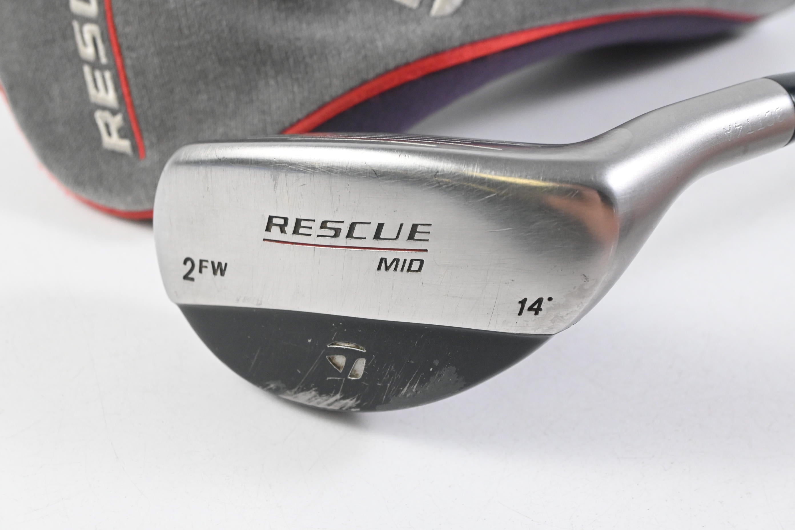 Taylormade Rescue Mid #2 Hybrid / 14 Degree / Stiff Flex Vista Pro 90 Shaft