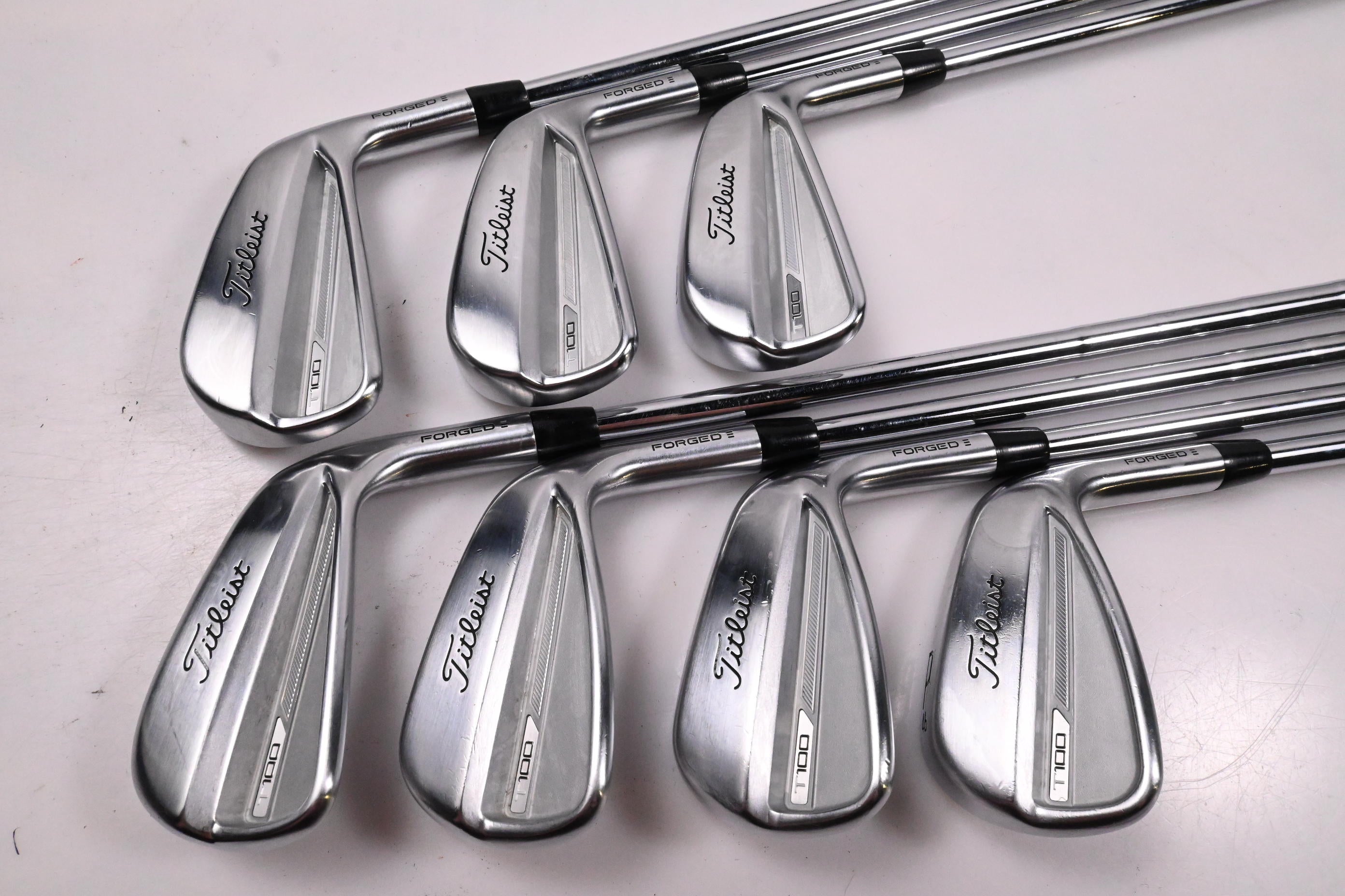Titleist T100 2023 Irons / 4-PW / Stiff Flex KBS Tour Shafts