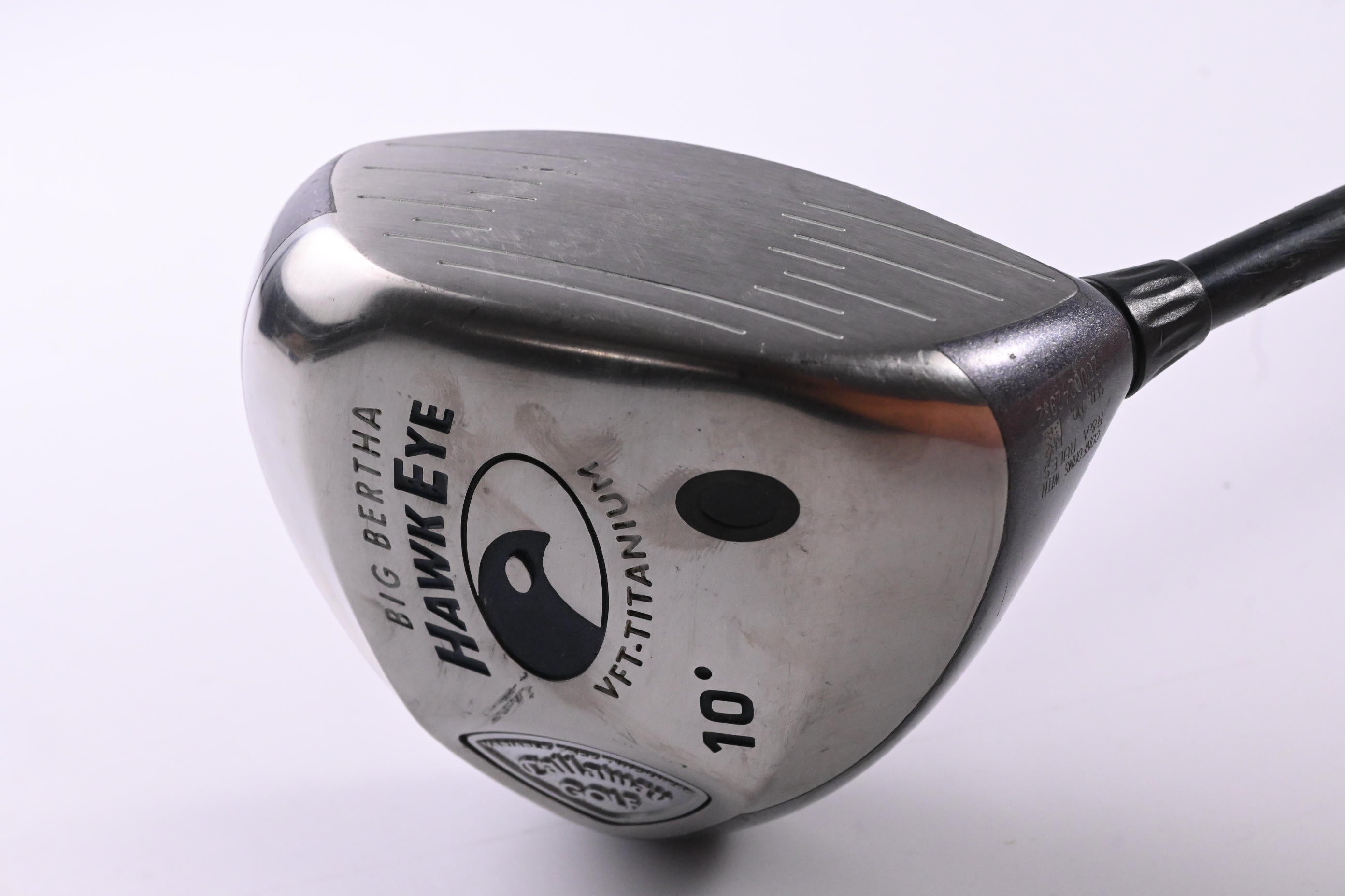 Callaway Hawk Eye VFT Driver / 10 Degree / Regular Flex Callaway System 60 Shaft