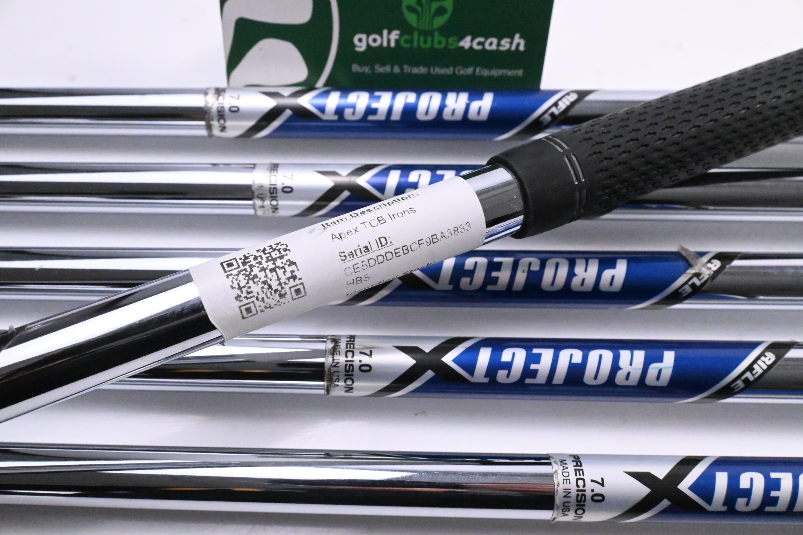Callaway Apex TCB Irons / 4-PW / TX-Flex Project X Steel / No 5 Iron
