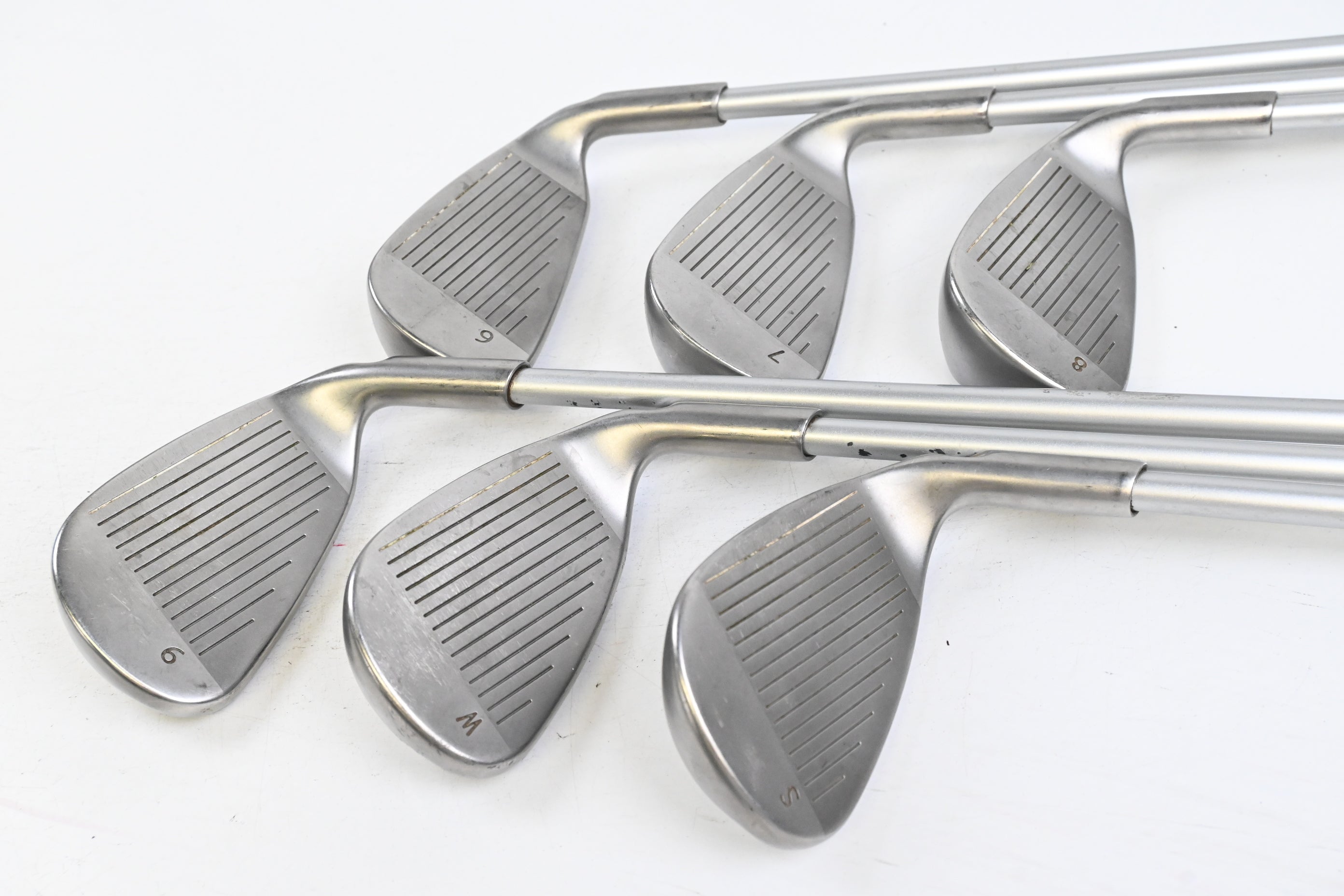 Left Hand Ping Karsten 2014 Irons / 6-PW+SW / Black Dot / Regular Flex Ping KS