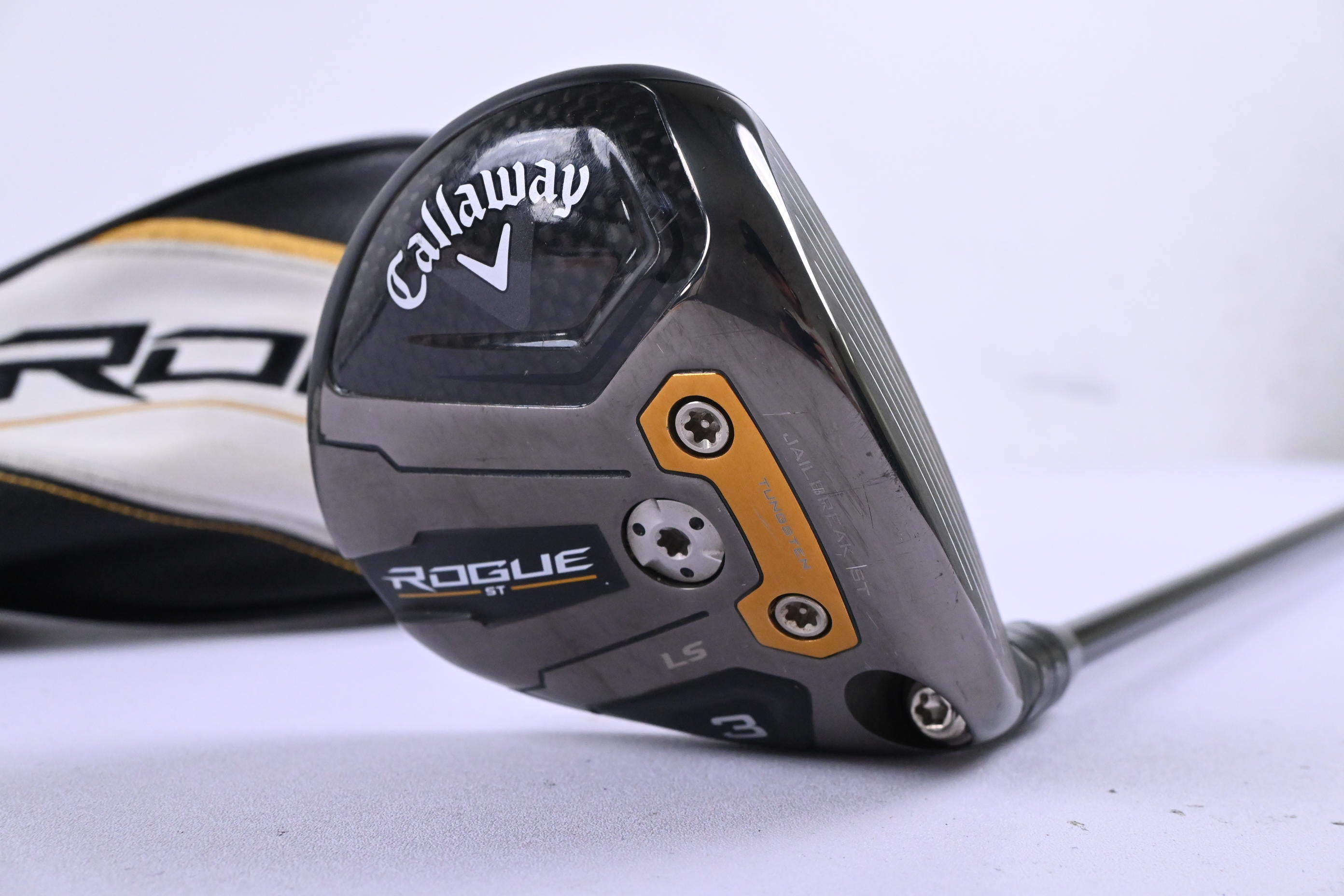 Callaway Rogue ST LS #3 Wood / 15 Degree / Stiff Flex HZRDUS Gen4 Black 70 Shaft