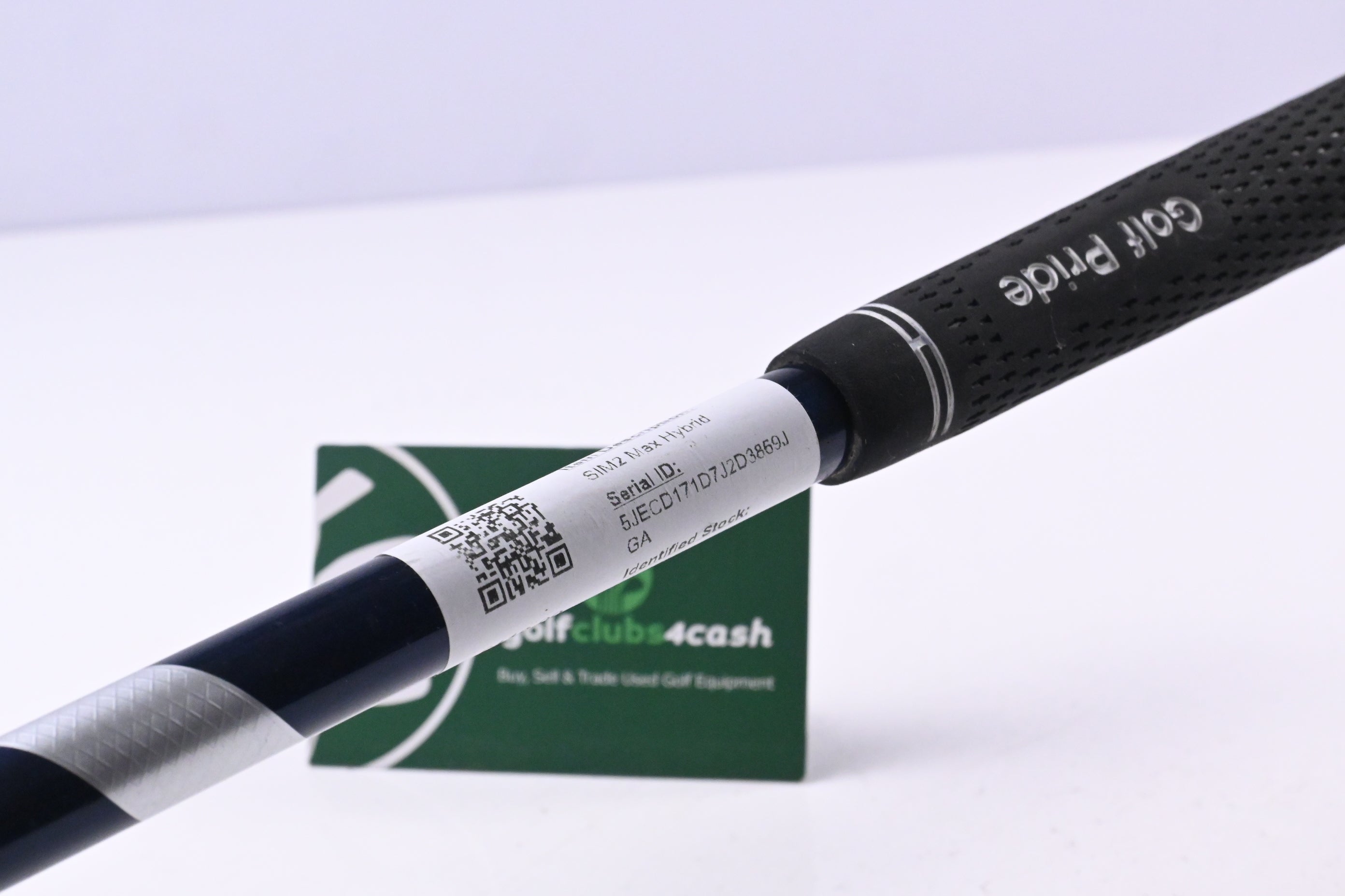 Taylormade SIM2 Max #4 Hybrid / 22 Degree / Regular Flex Ventus Blue 6 Shaft