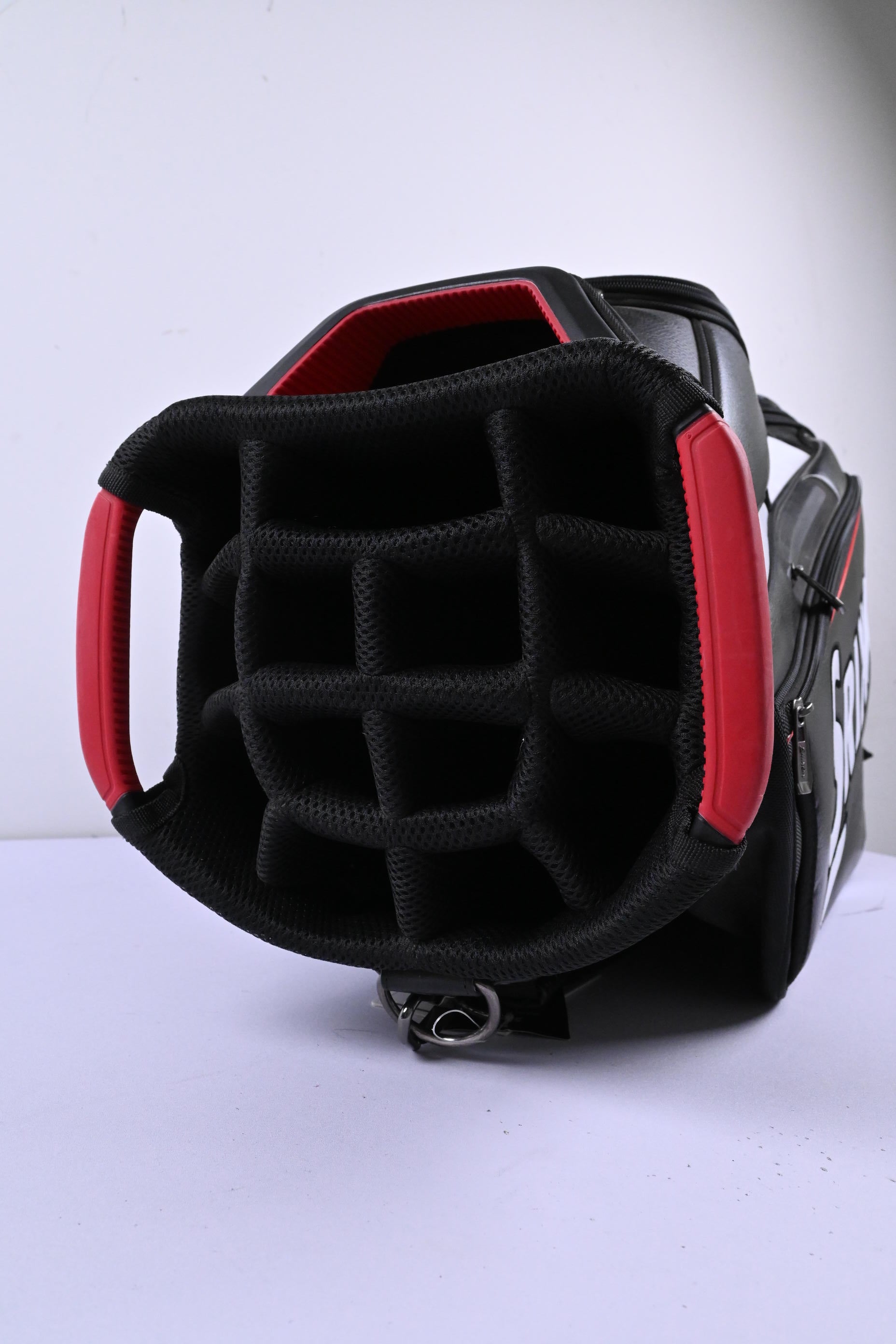 Srixon Cart Bag / 14-Way Divider / Black, White & Red