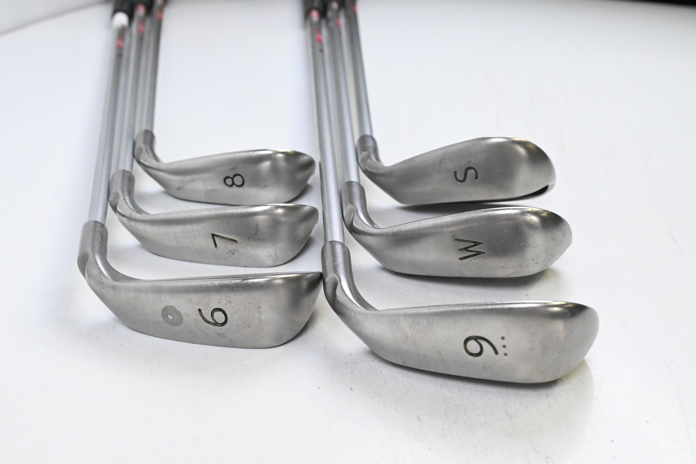 Left Hand Ping Karsten 2014 Irons / 6-PW+SW / Black Dot / Regular Flex Ping KS
