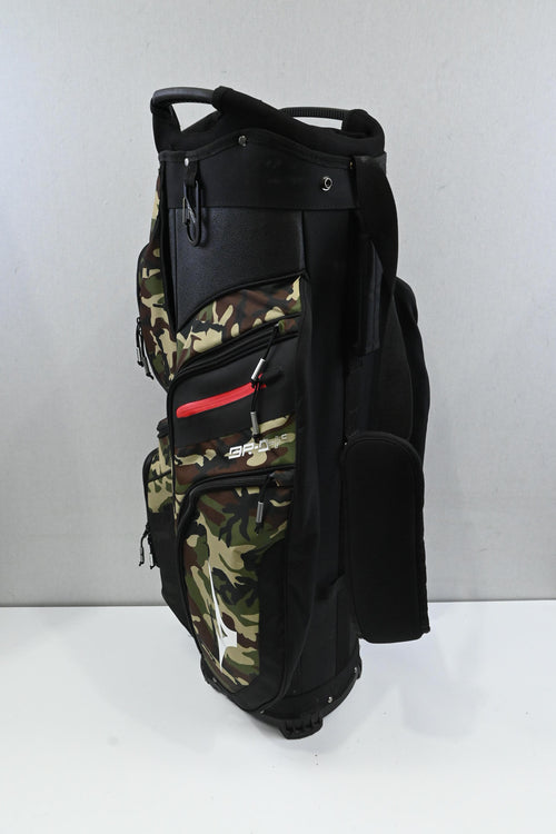 Mizuno BRD 4C Cart Bag / 14-Way / Camo, Black