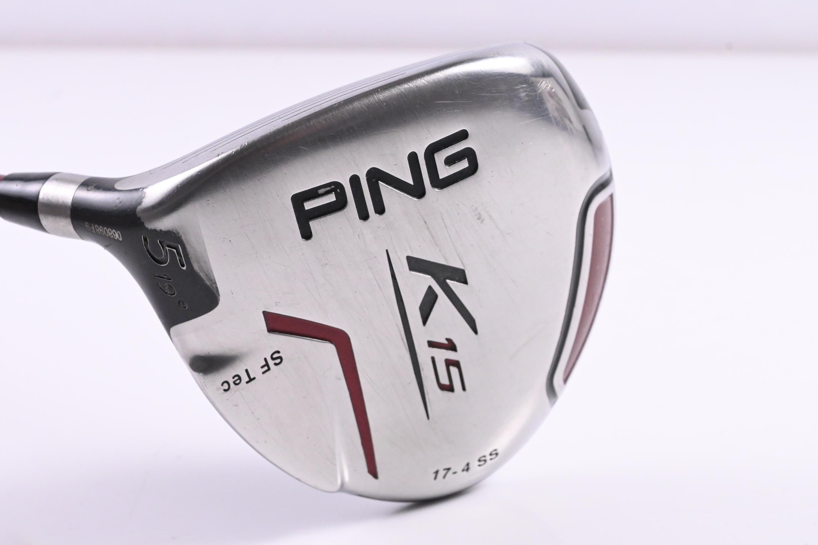 Left Hand Ping K15 SF Tec #5 Wood / 19 Degree / Regular Flex Ping TFC 149 Shaft
