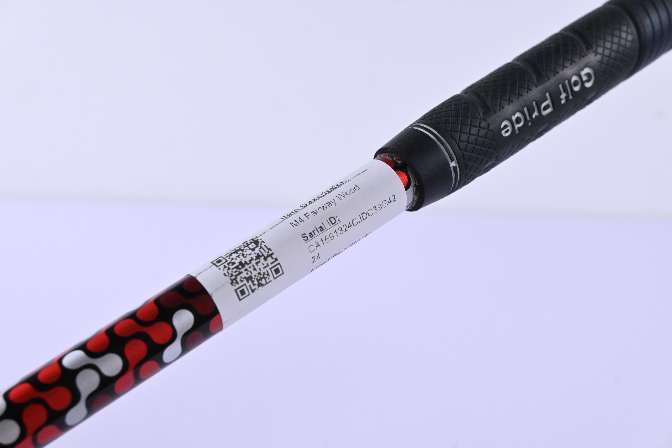 Taylormade M4 #3 Wood / 15 Degree / Regular Flex Fujikura Atmos Red 5 Shaft