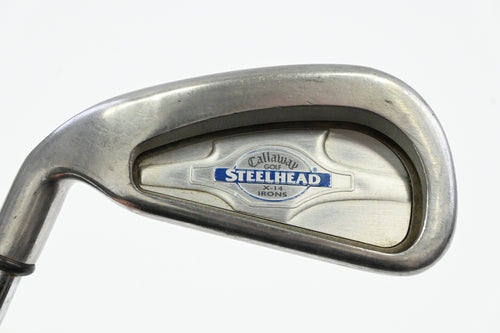 Left Hand Callaway X-14 #3 Iron / 21 Degree / Uniflex Callaway Steelhead Shaft