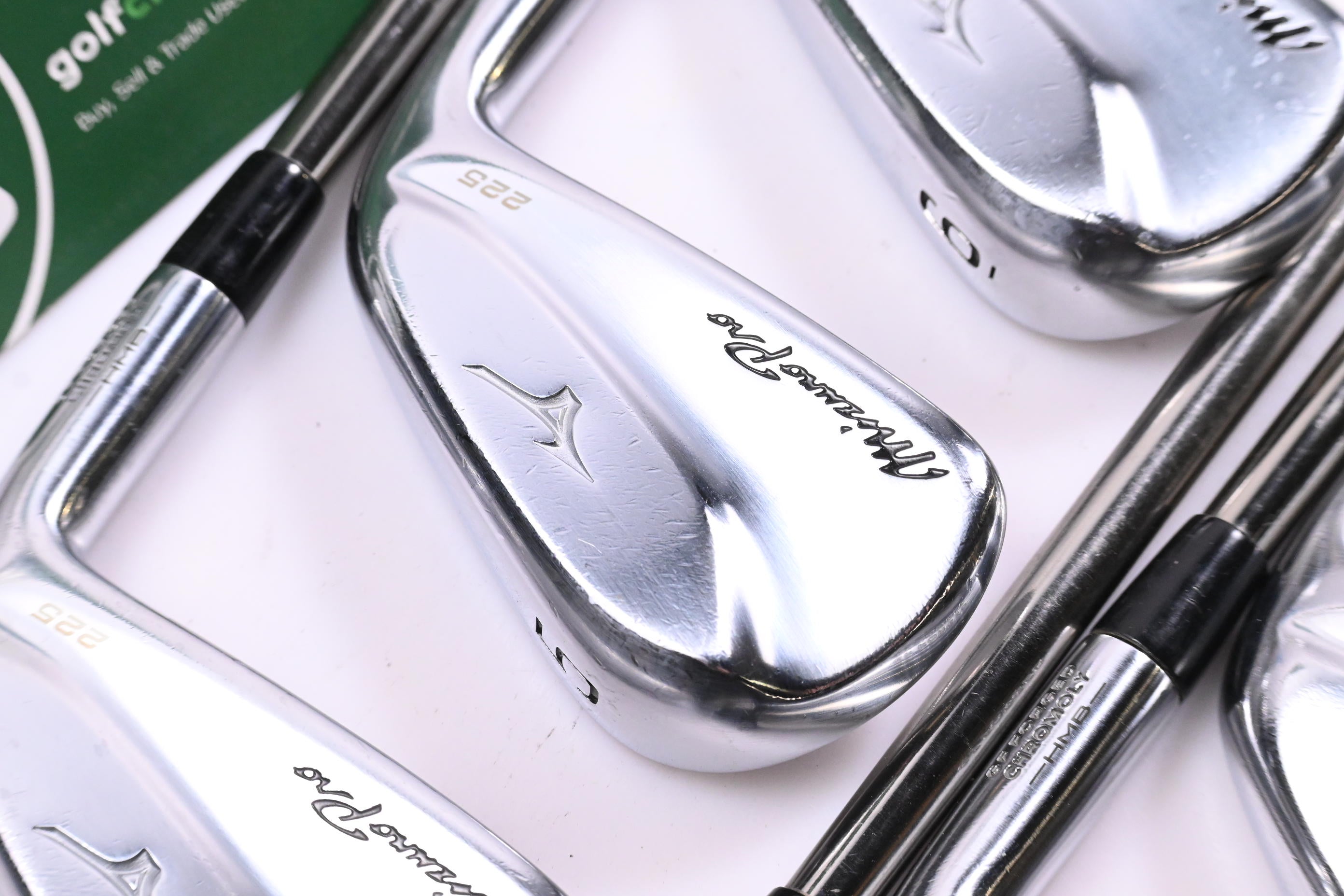 Mizuno Pro 225 Irons / 4-PW / Stiff Flex UST Recoil 95 Shafts
