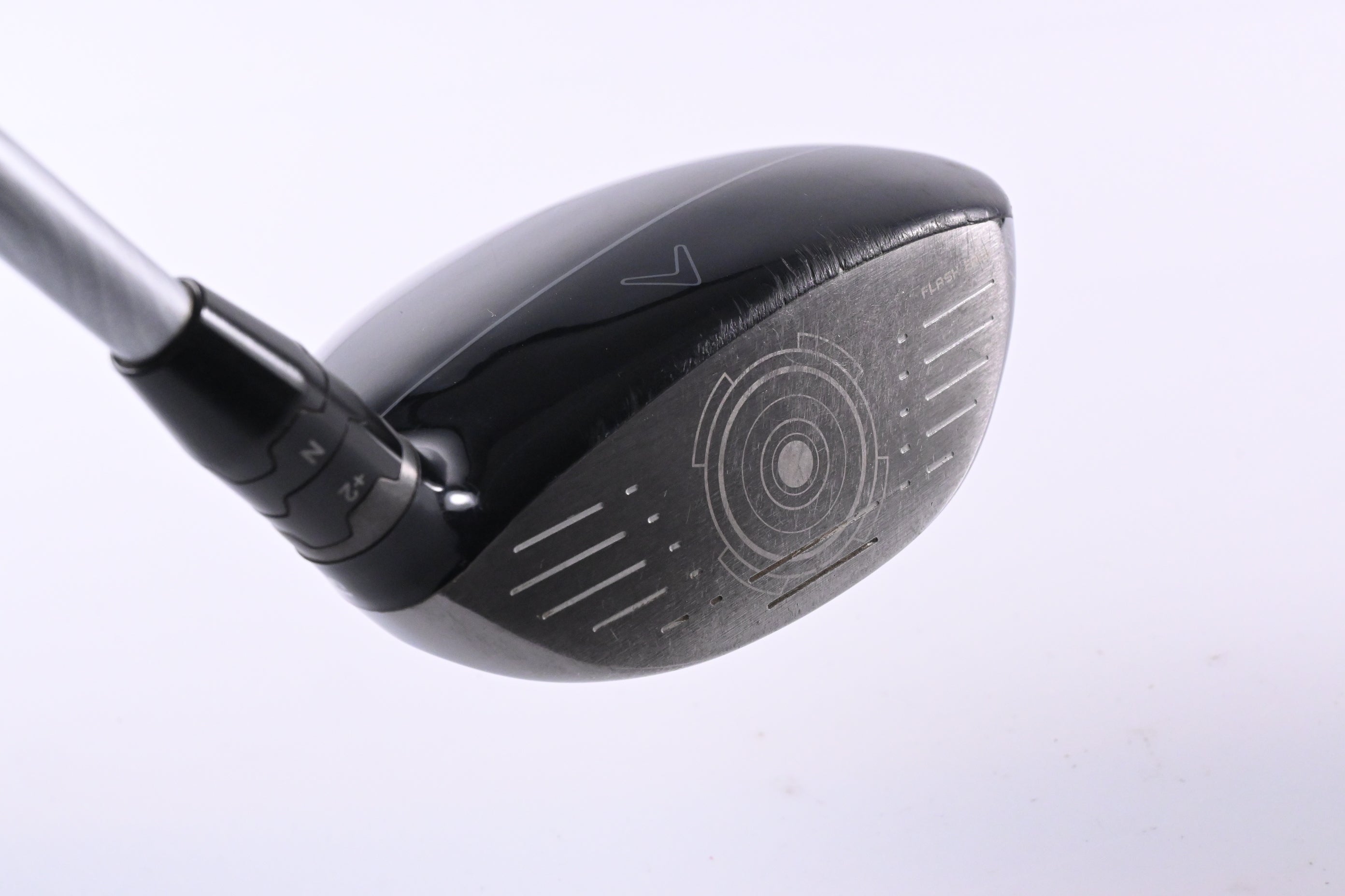Left Hand Callaway Epic Flash #3 Wood / 15 Degree / Senior Flex Evenflow Green
