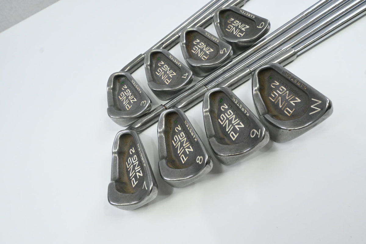 Ping Zing 2 Irons / 3-PW / Green Dot / Stiff Flex Ping JZ Cushin Shafts