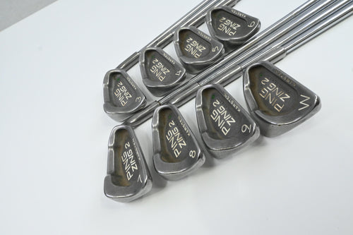 Ping Zing 2 Irons / 3-PW / Green Dot / Stiff Flex Ping JZ Cushin Shafts