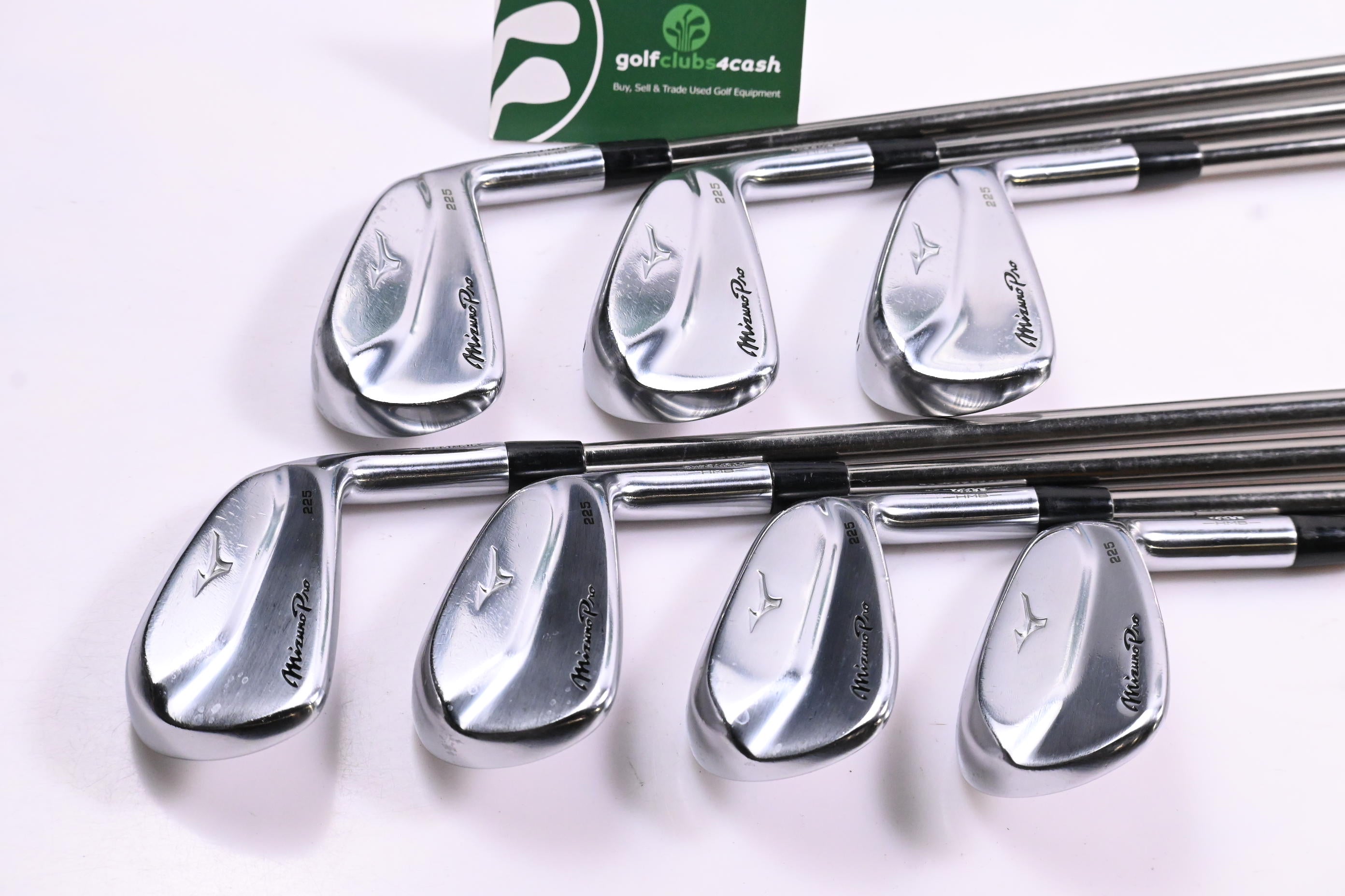 Mizuno Pro 225 Irons / 4-PW / Stiff Flex UST Recoil 95 Shafts