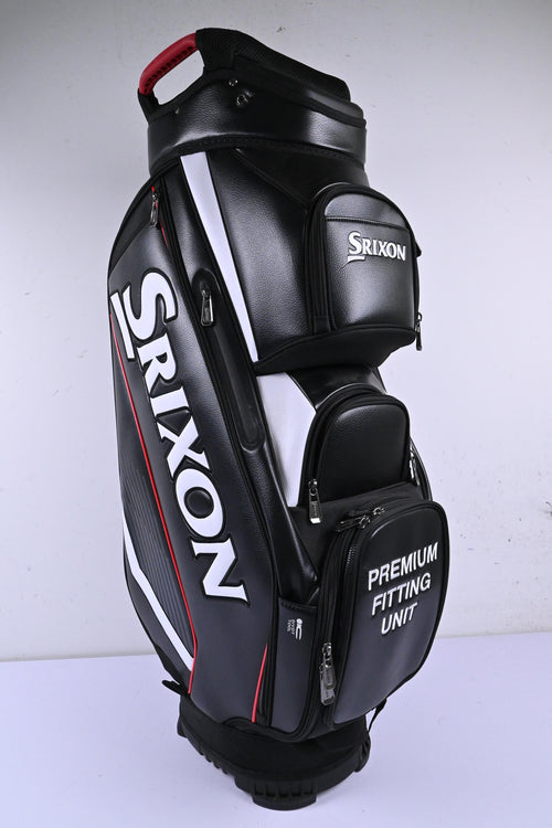 Srixon Cart Bag / 14-Way Divider / Black, White & Red