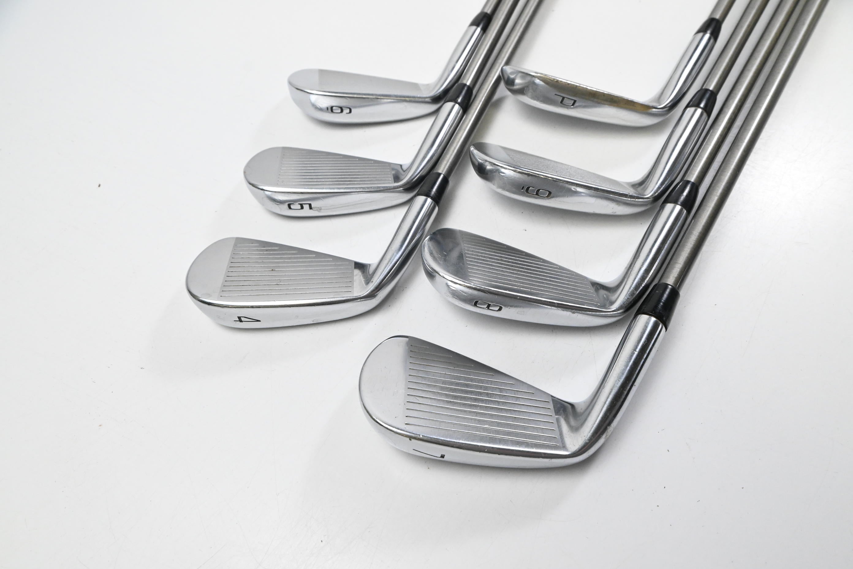 Mizuno Pro 223 Irons / 4-PW / Stiff Flex Areotech Steelfiber i95 Shafts